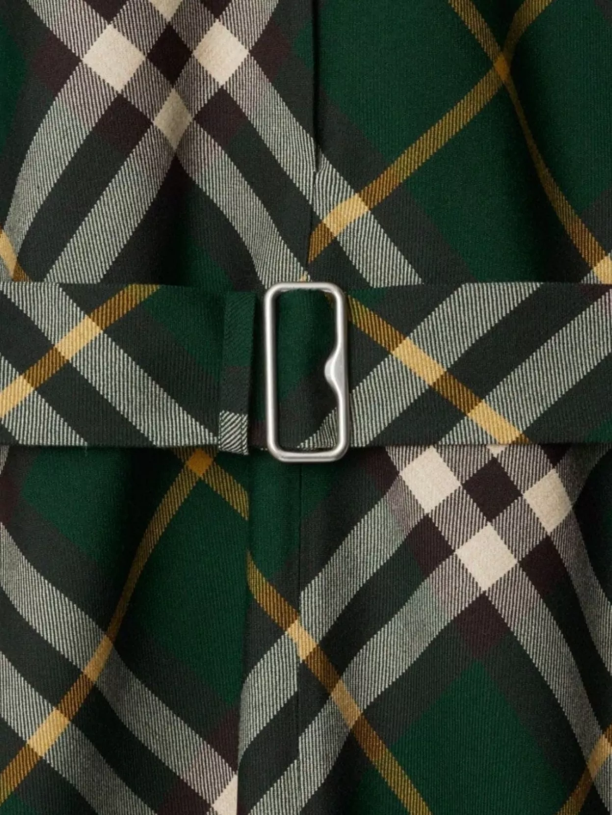 ワンピース BURBERRY CHECK MOTIF WOOL MIDI DRESS Burberry Check motif wool midi dress | The Fashion Square