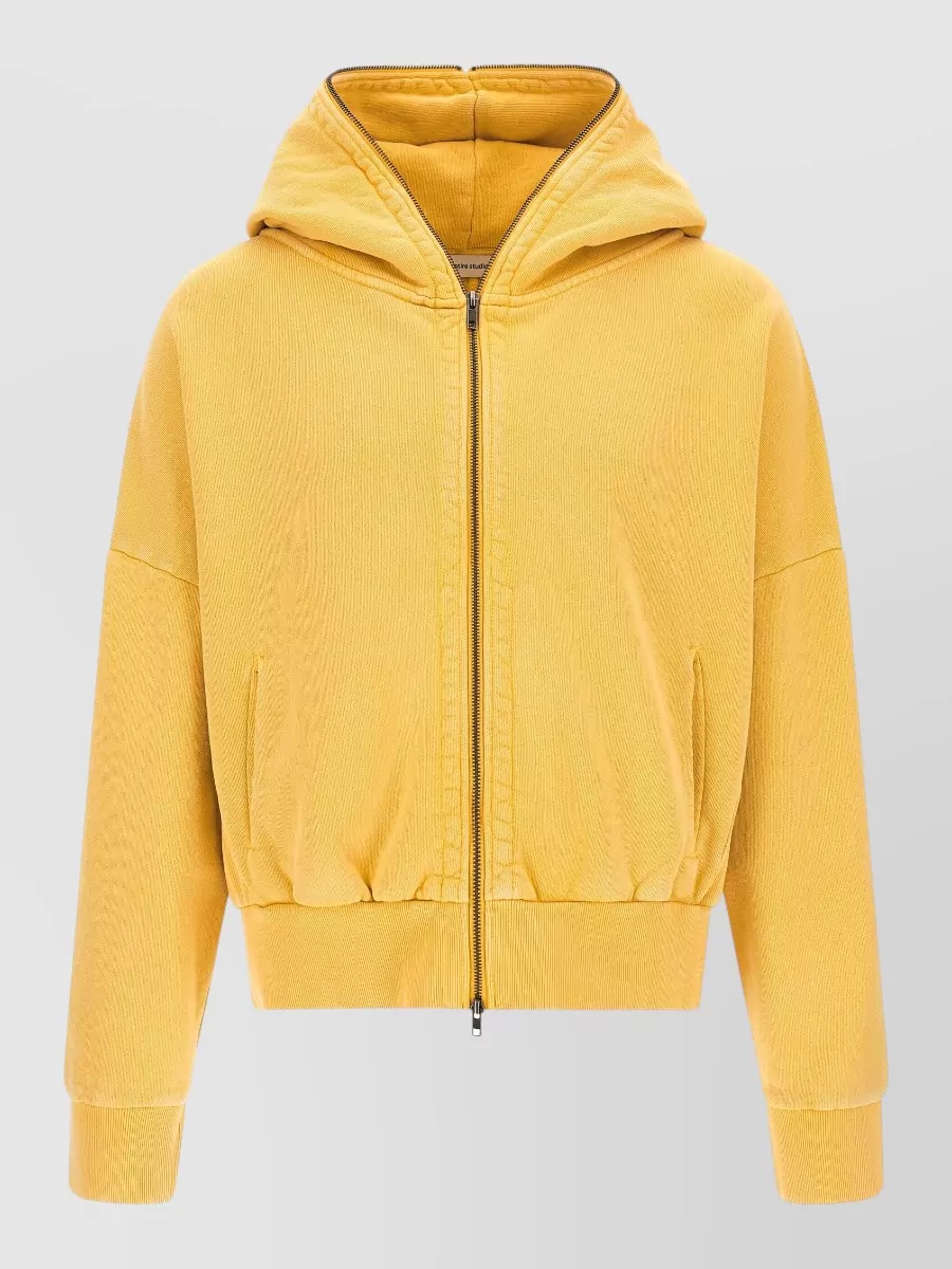 Entire Studios cotton zip hooded jacket