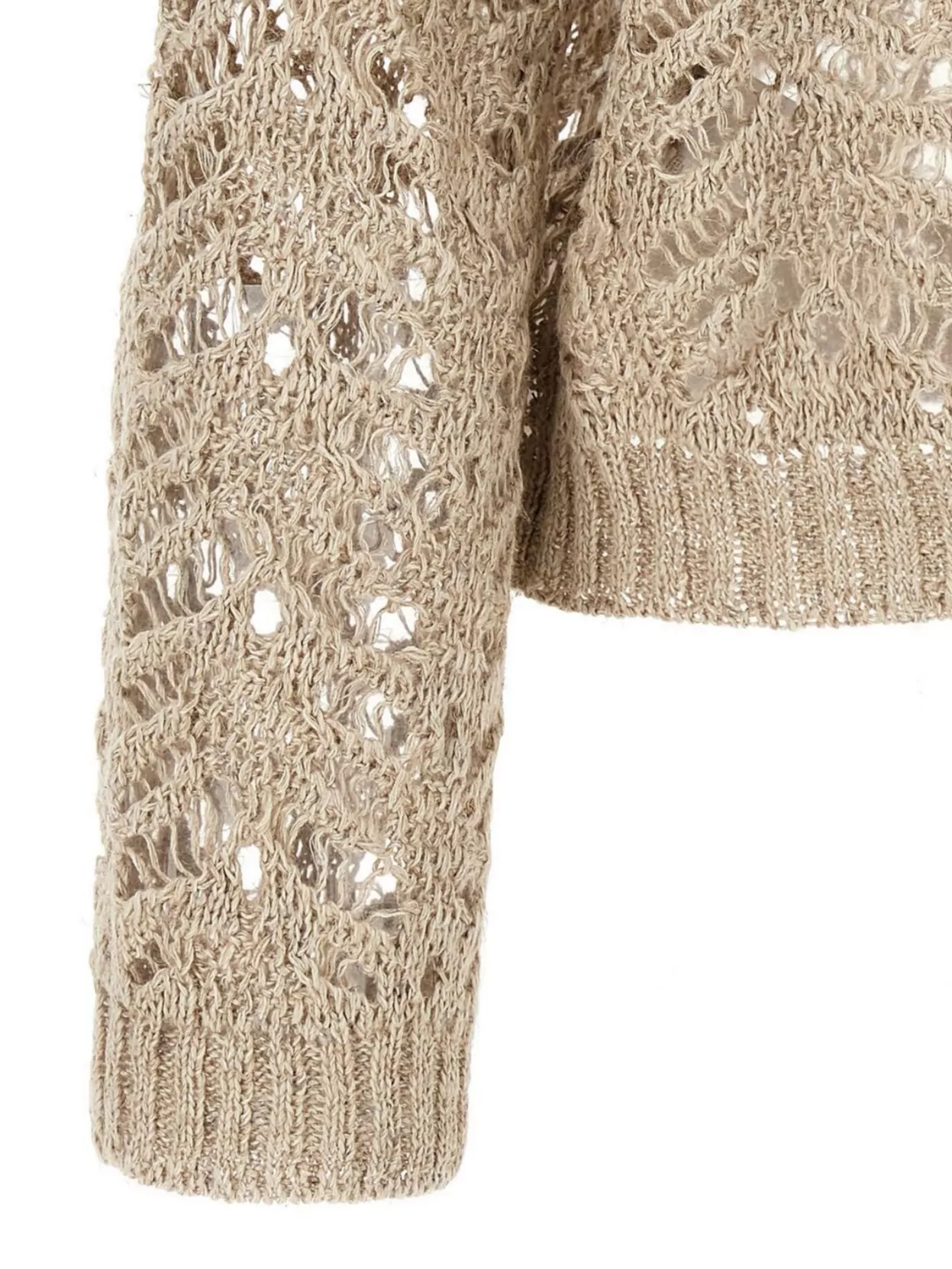 Shop Brunello Cucinelli "net Dazzling Rustic" Sweater