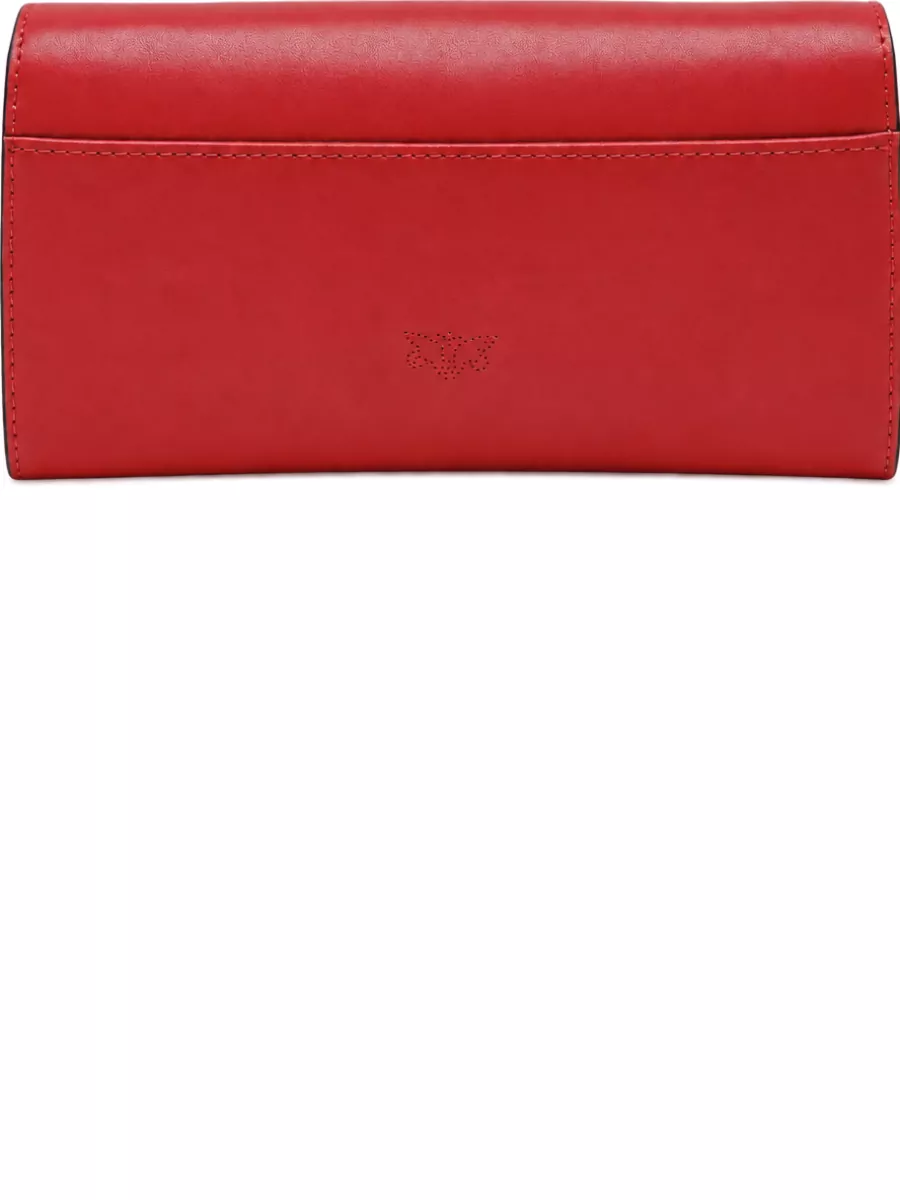 Pinko Love Bag One Leather Clutch Bag