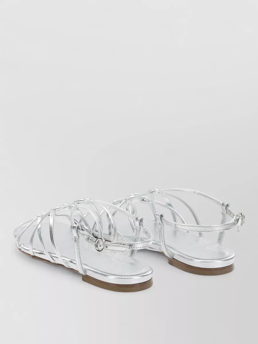 Aeyde Leather Low Sandals