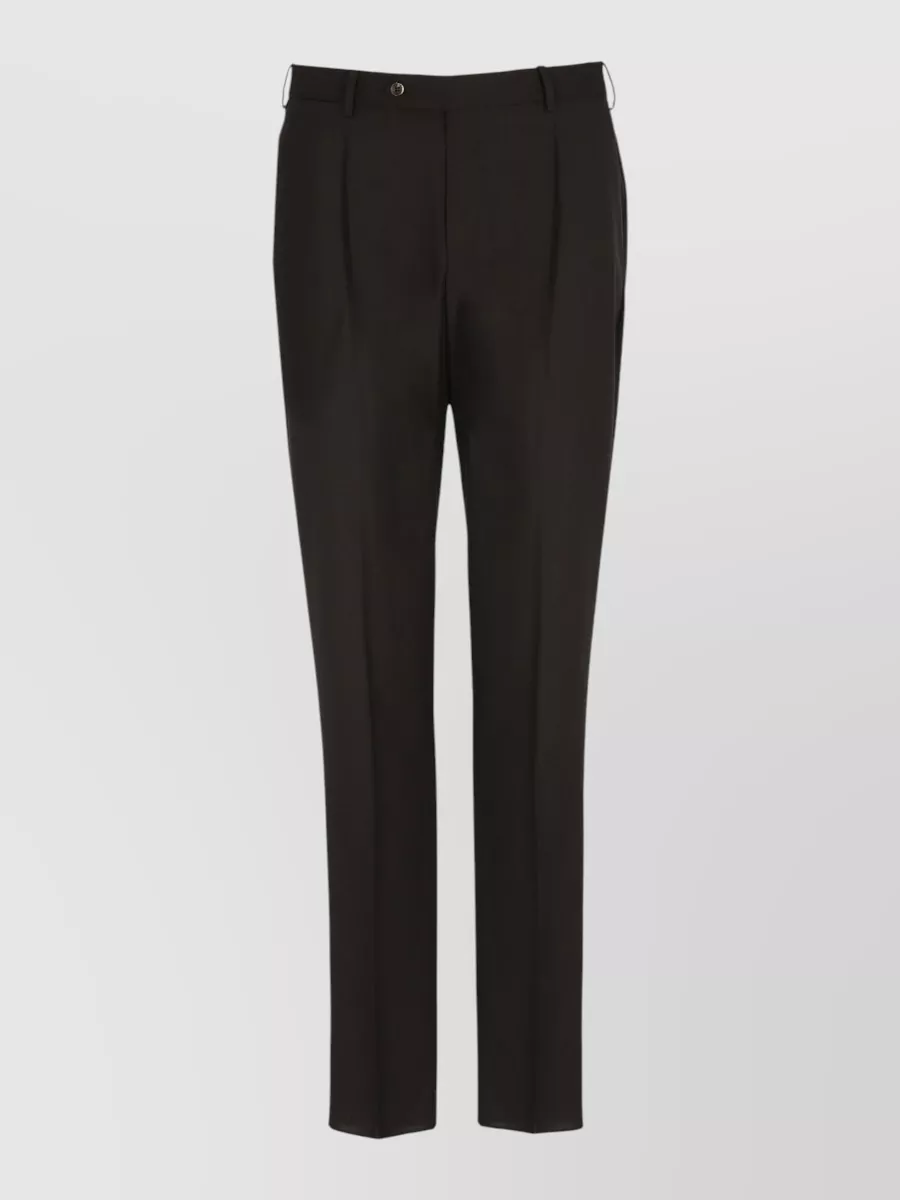 Pt Torino virgin wool straight-leg trousers