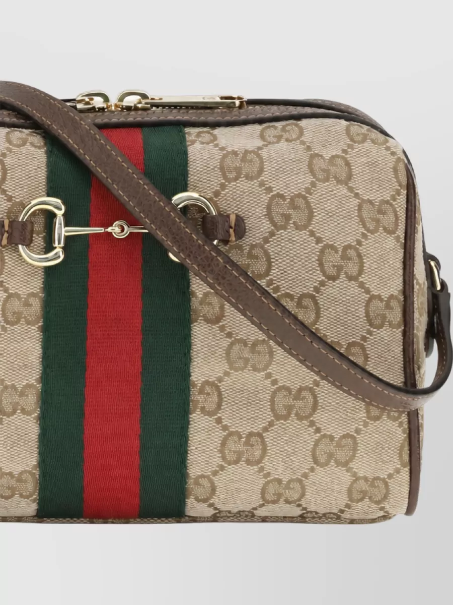 Gucci Na Fabric Cross-Body Bag