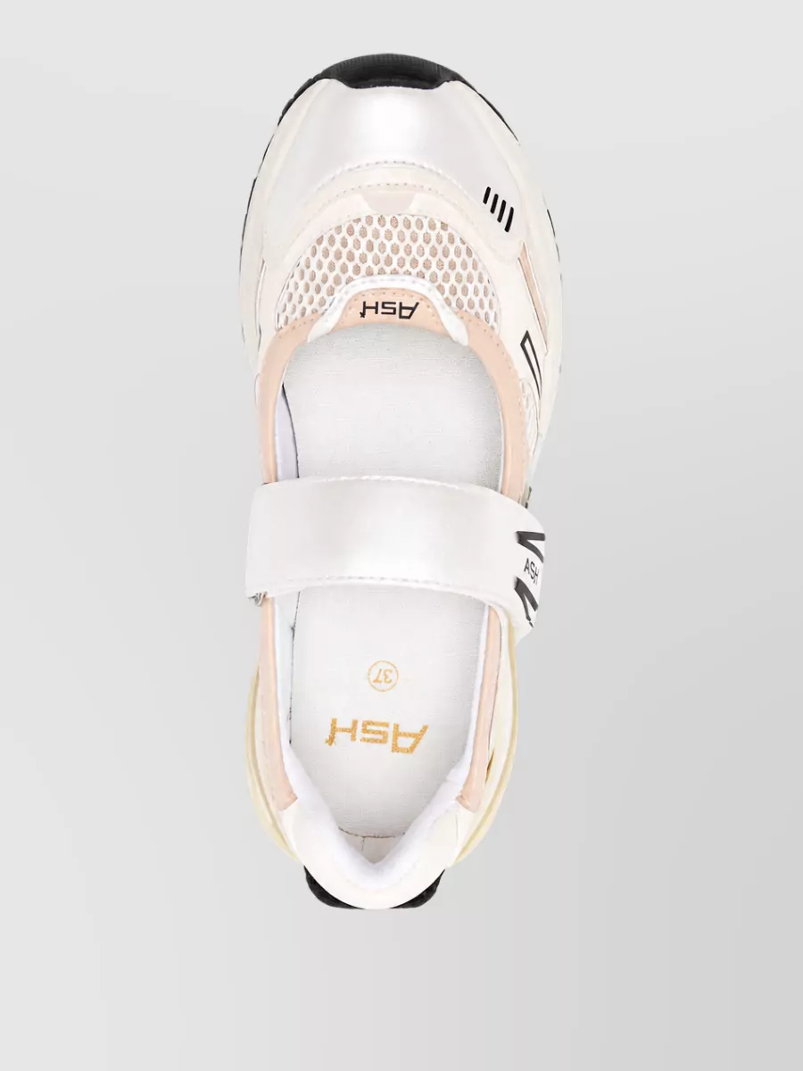 Ash Leather Slip-On Sneakers