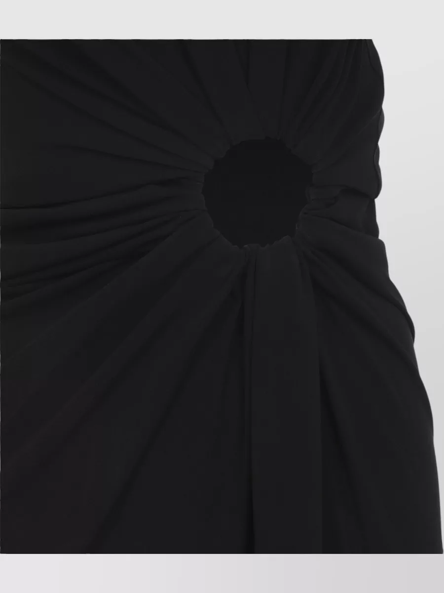 Sportmax Viscose Cutout Sleeveless Maxi Dress