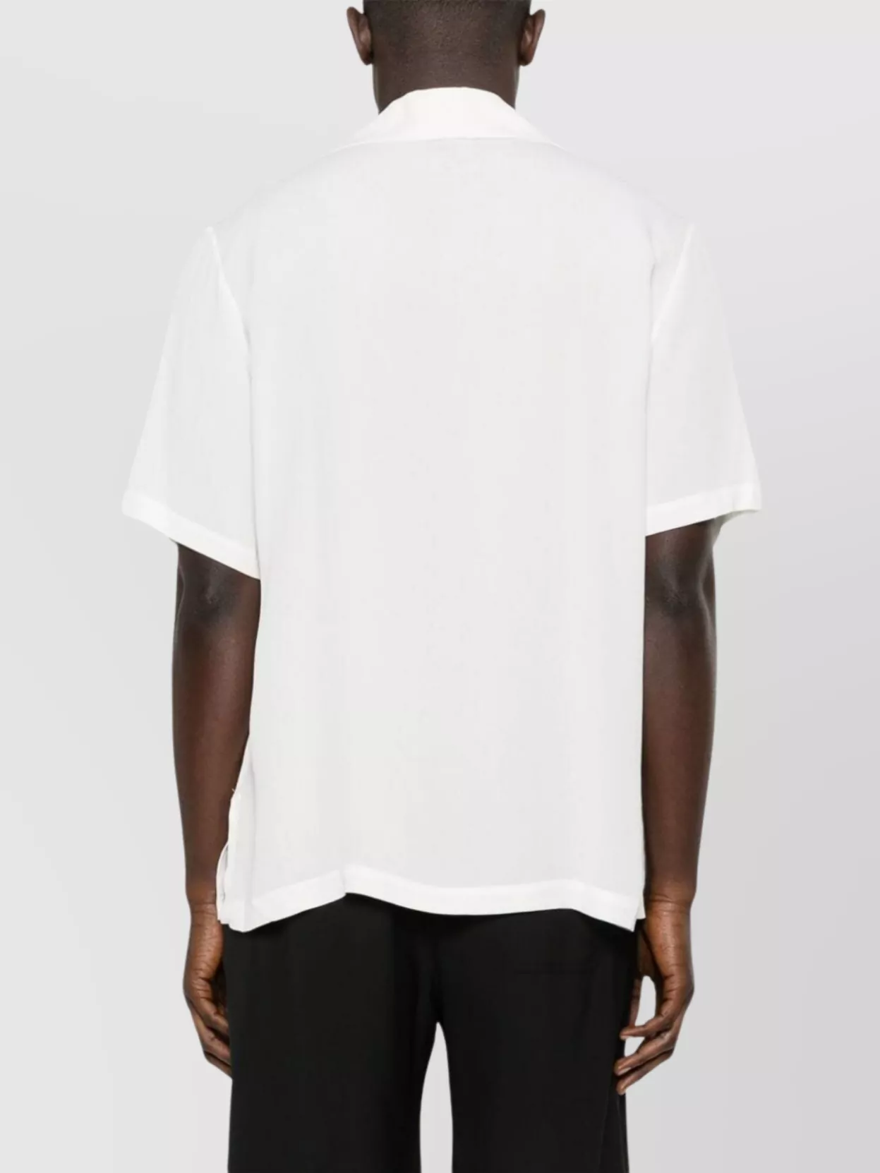 P.a.r.o.s.h Palm Tree Embellished Cuban Collar Shirt