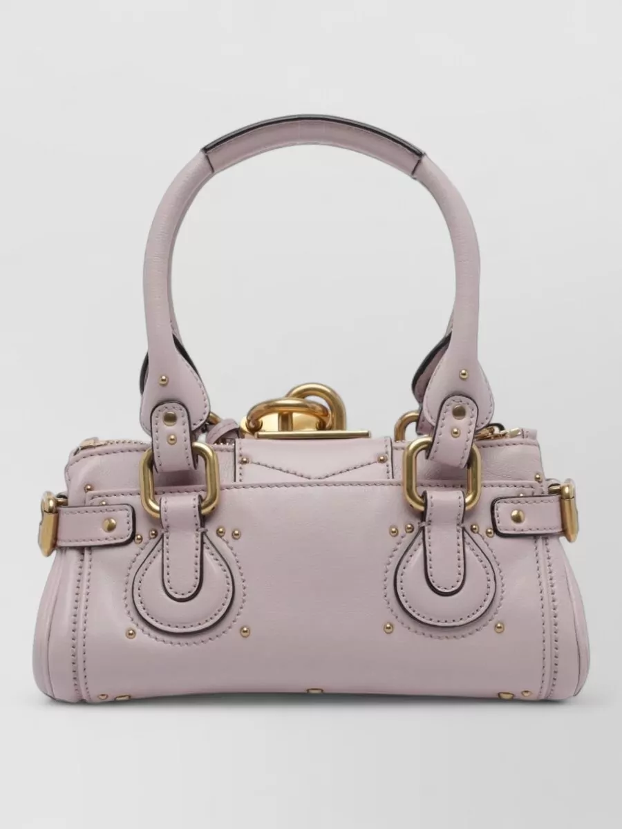 Chloé paddington small leather clutch bag