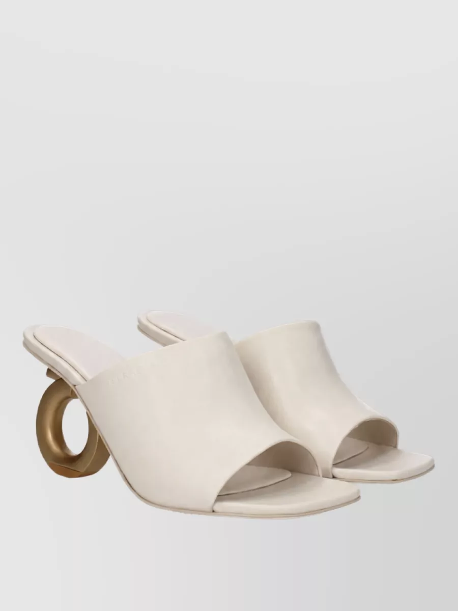 Ferragamo Leather Mules