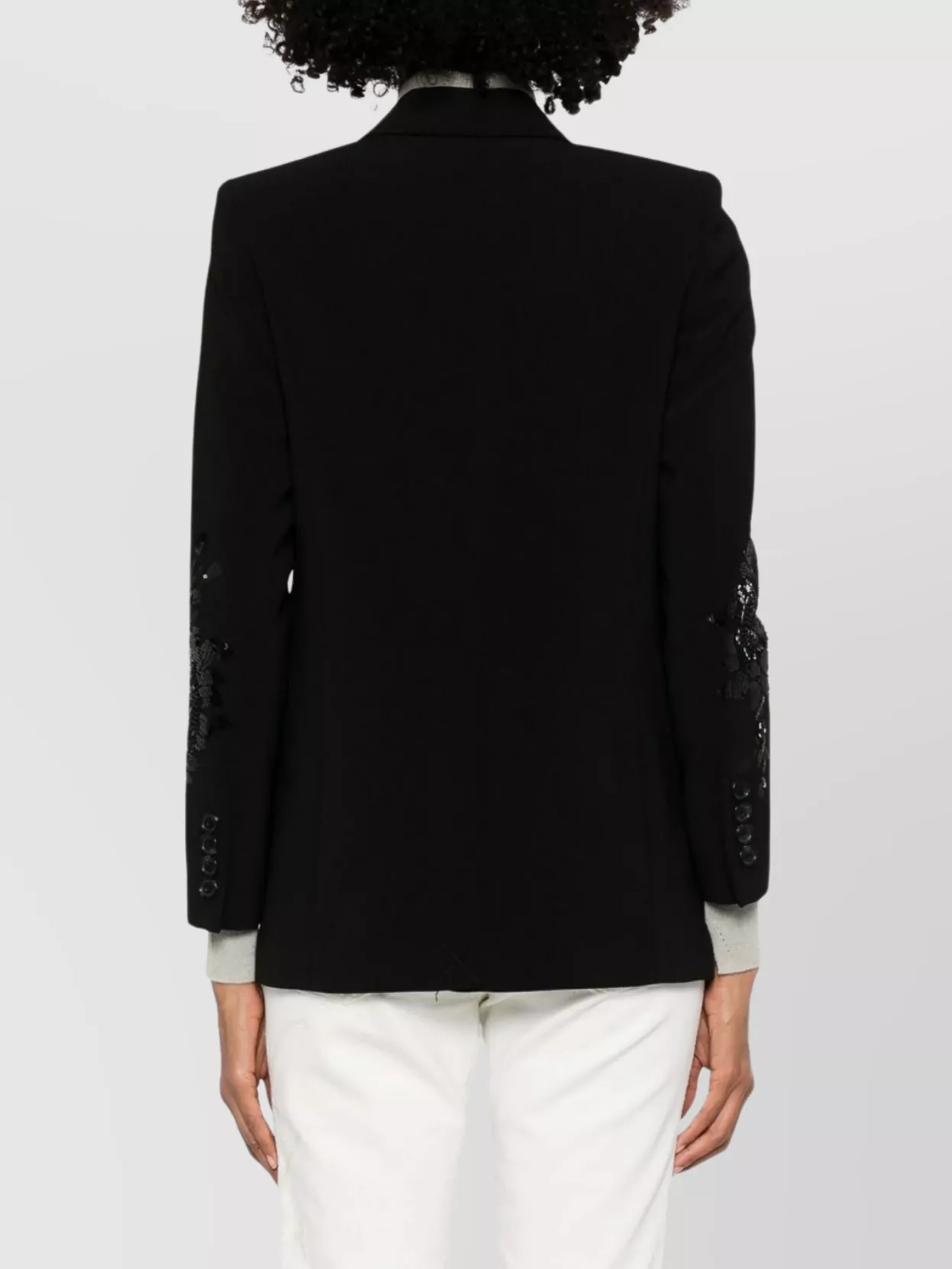 Ermanno Firenze Stylish Jacket With Unique Sleeve Design