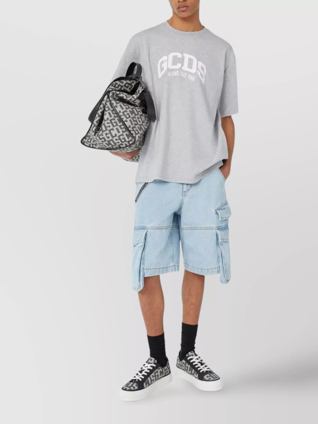 Gcds Lounge Logo Oversize T-Shirt