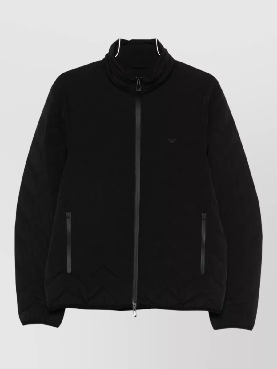 Emporio Armani quilted down puffer jacket