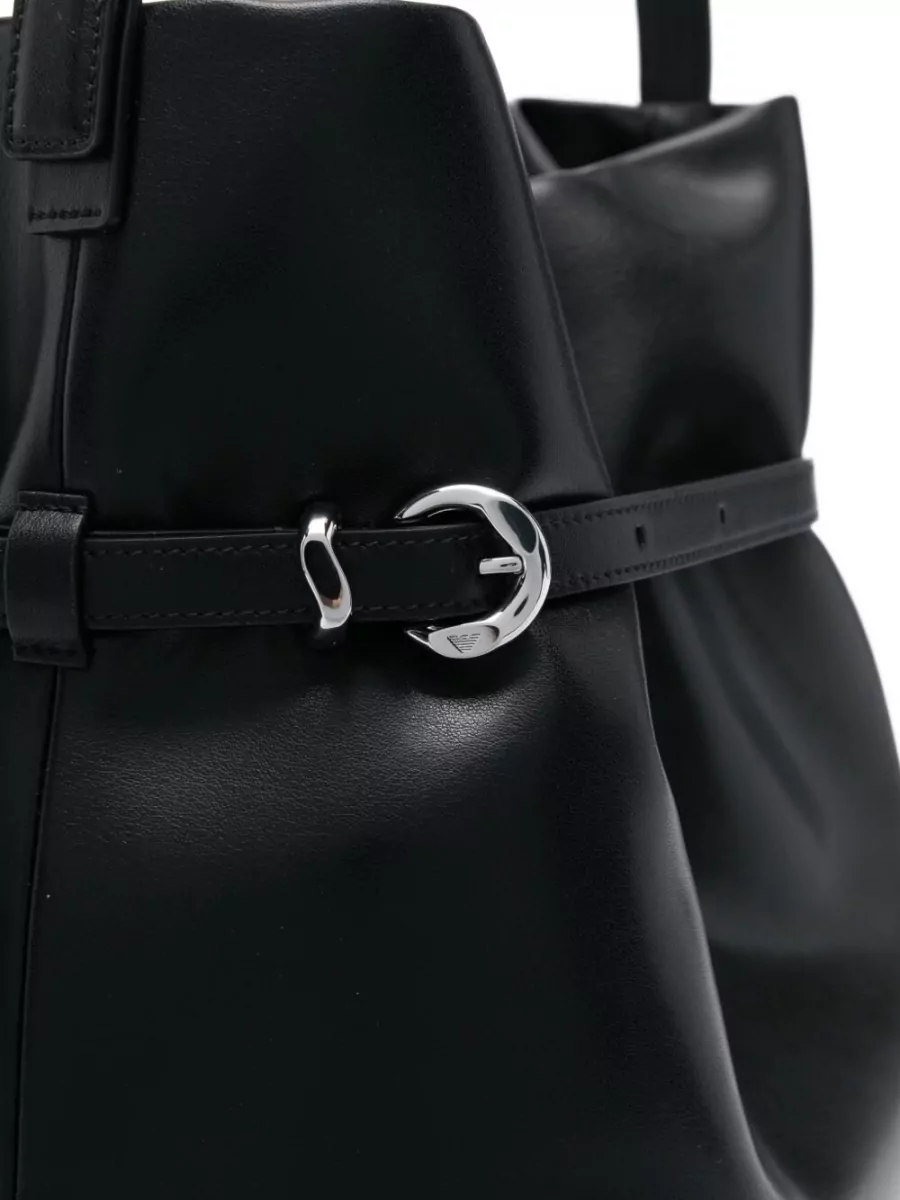 Emporio Armani Leather Bucket Bag