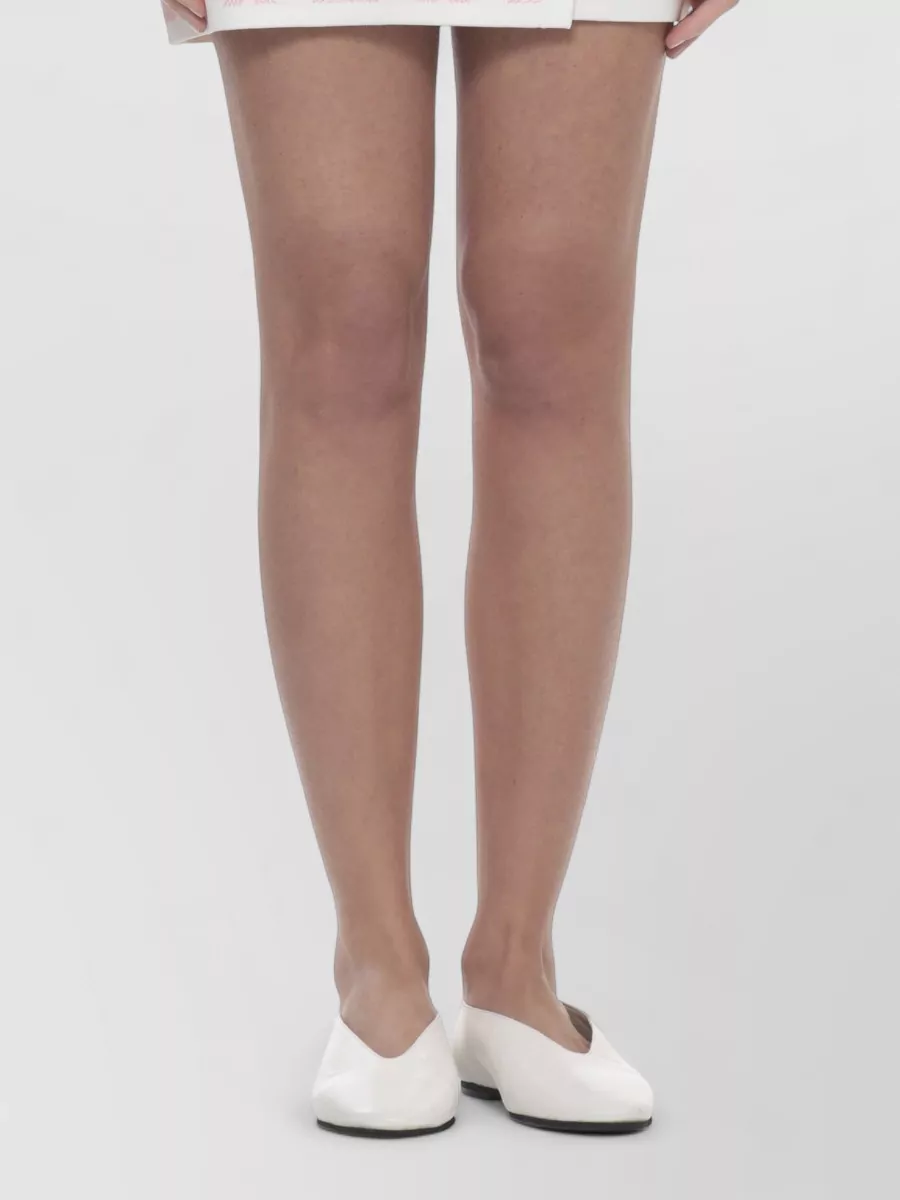Casablanca Printed Wrap Skirt