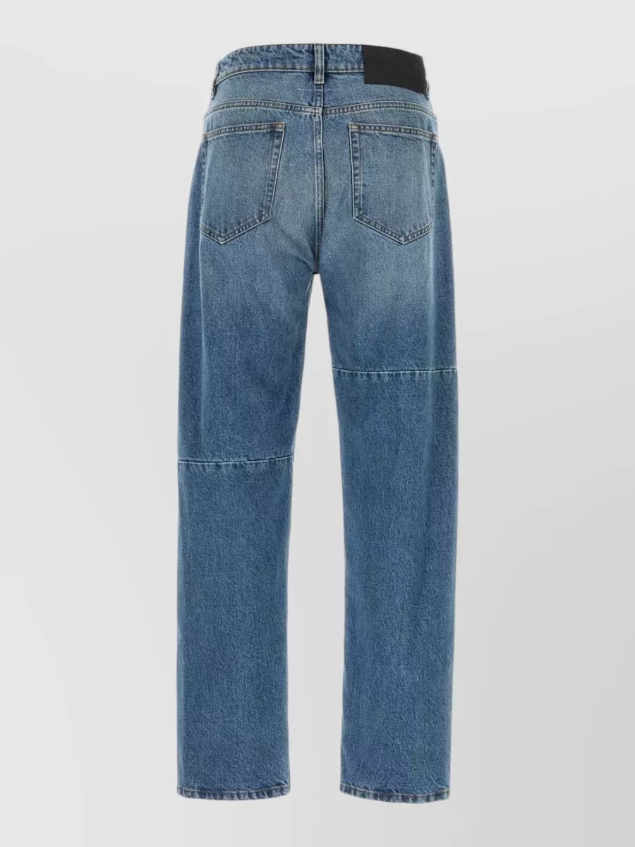 Mm6 Maison Margiela Paneled Denim Jeans