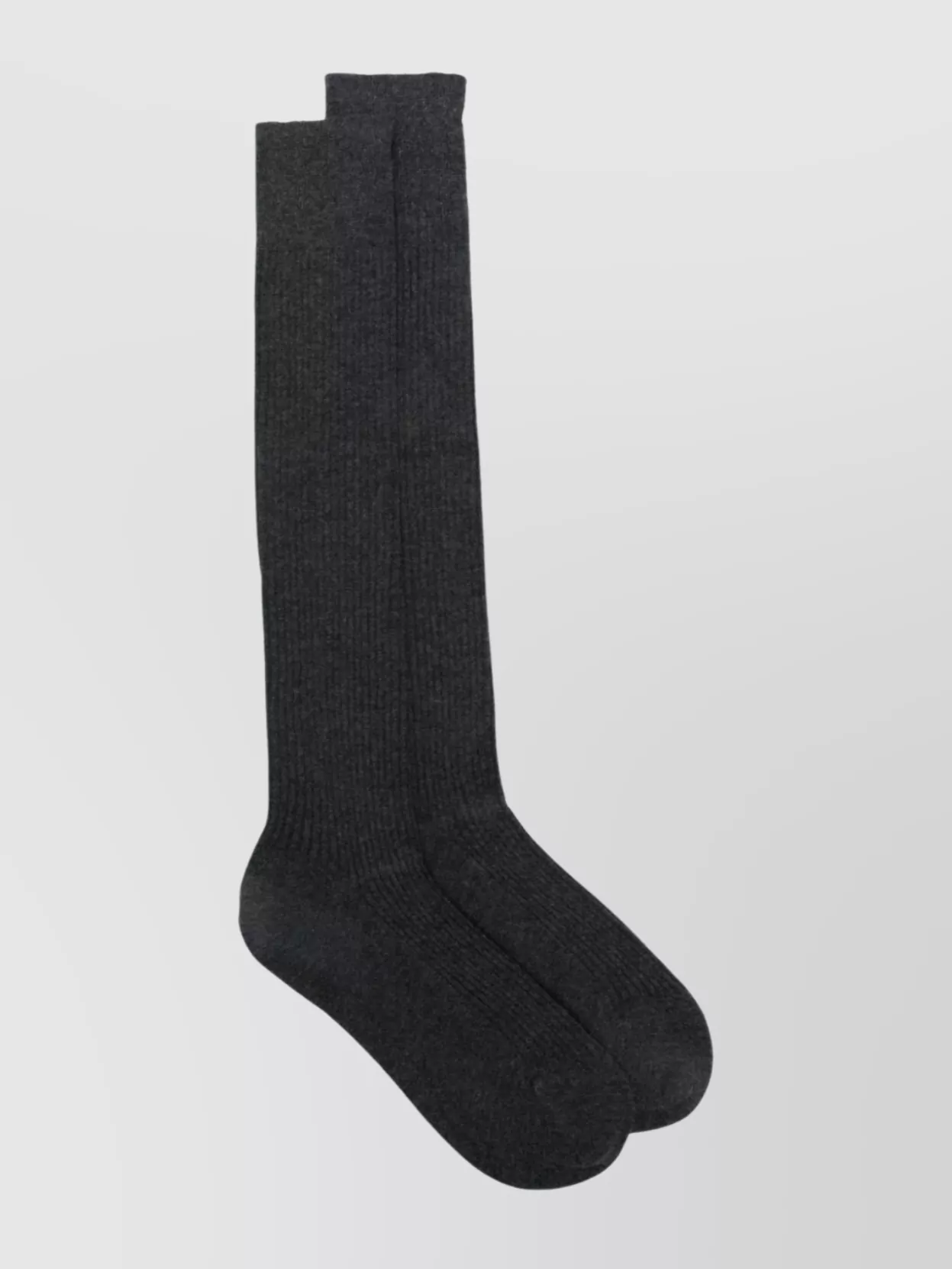 Max Mara Knee-high Ribbed Socks Collection