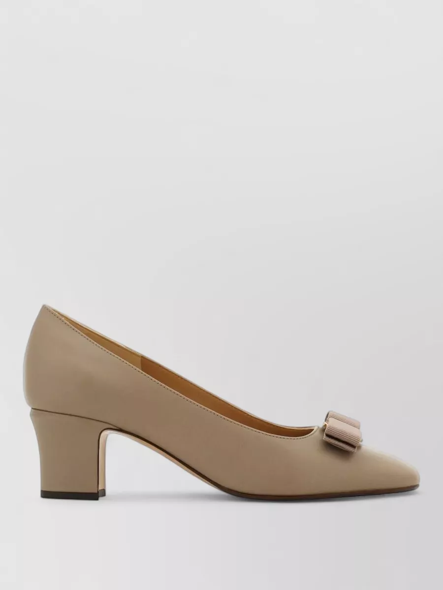 Ferragamo Leather Pumps