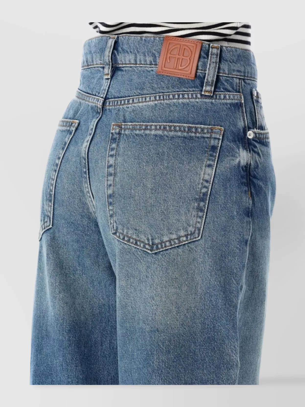 Anine Bing Briley Straight-leg Jeans
