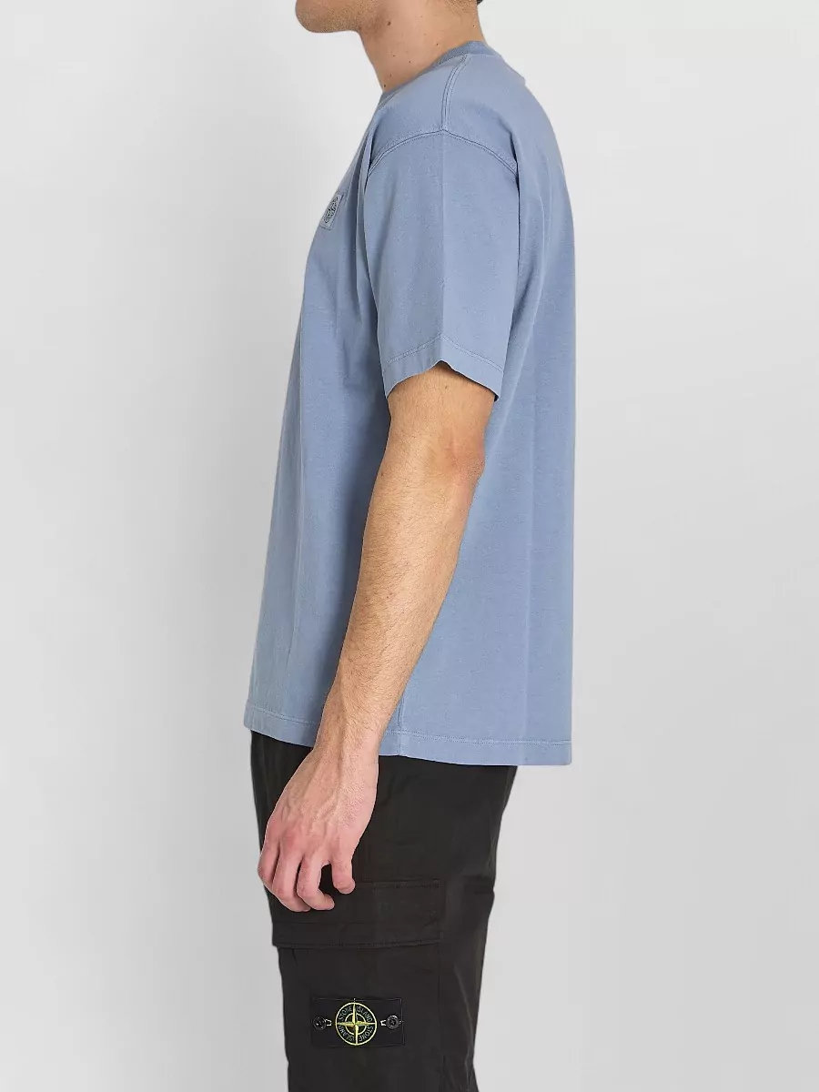 Stone Island Cotton Oversized Short-Sleeve T-Shirt