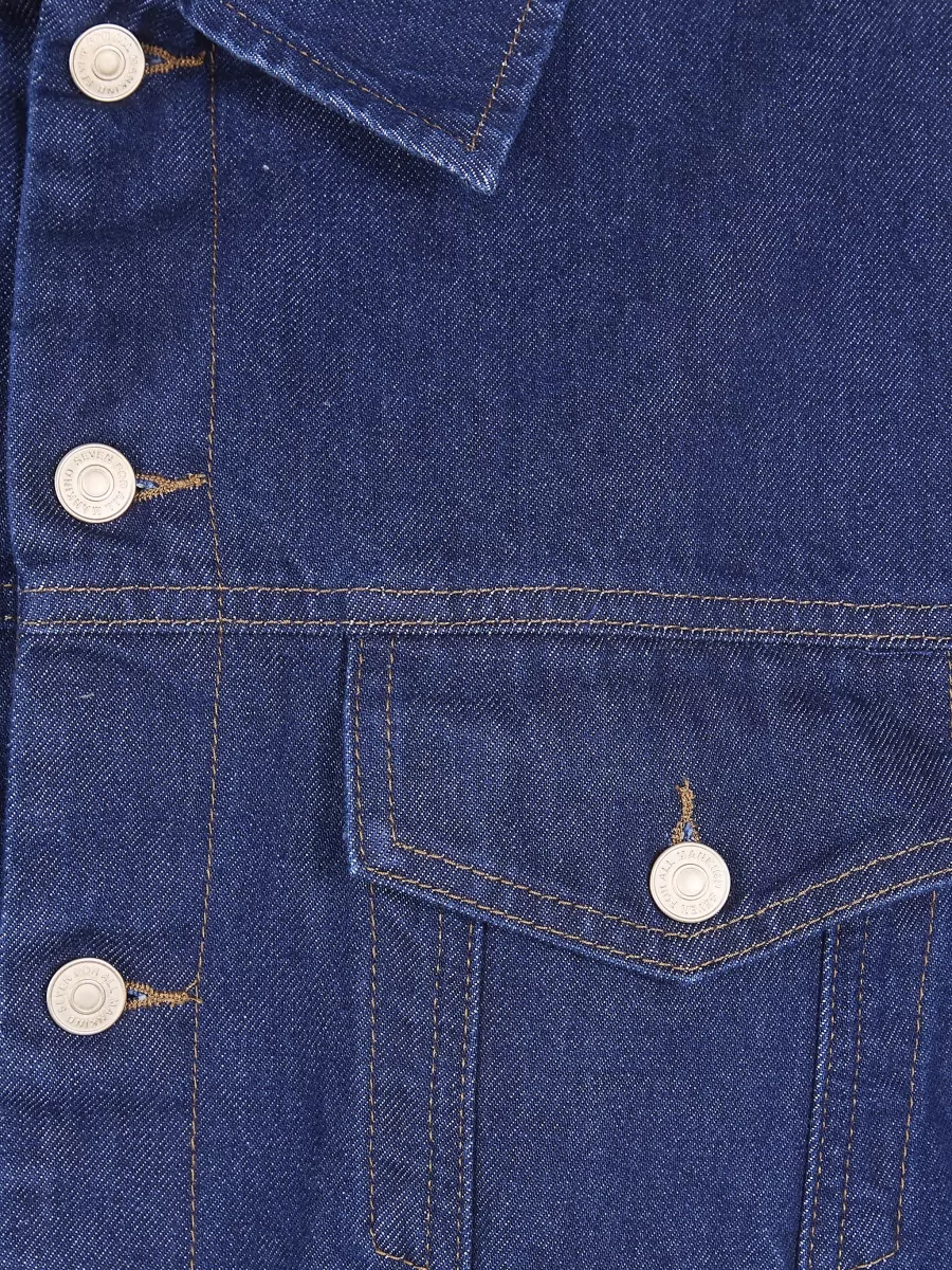 7 For All Mankind Soul Jacket Collared Chest Pockets