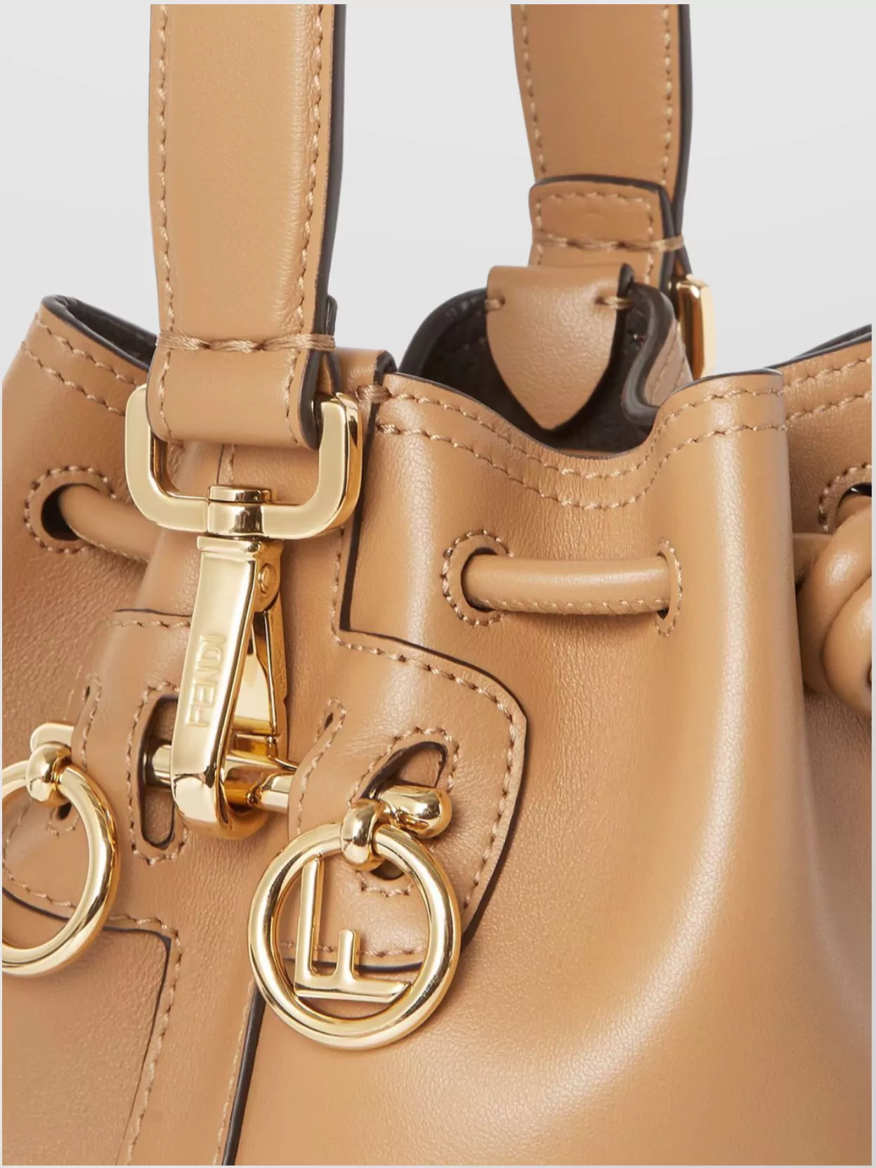 Fendi Mini Treasure Bucket Bag