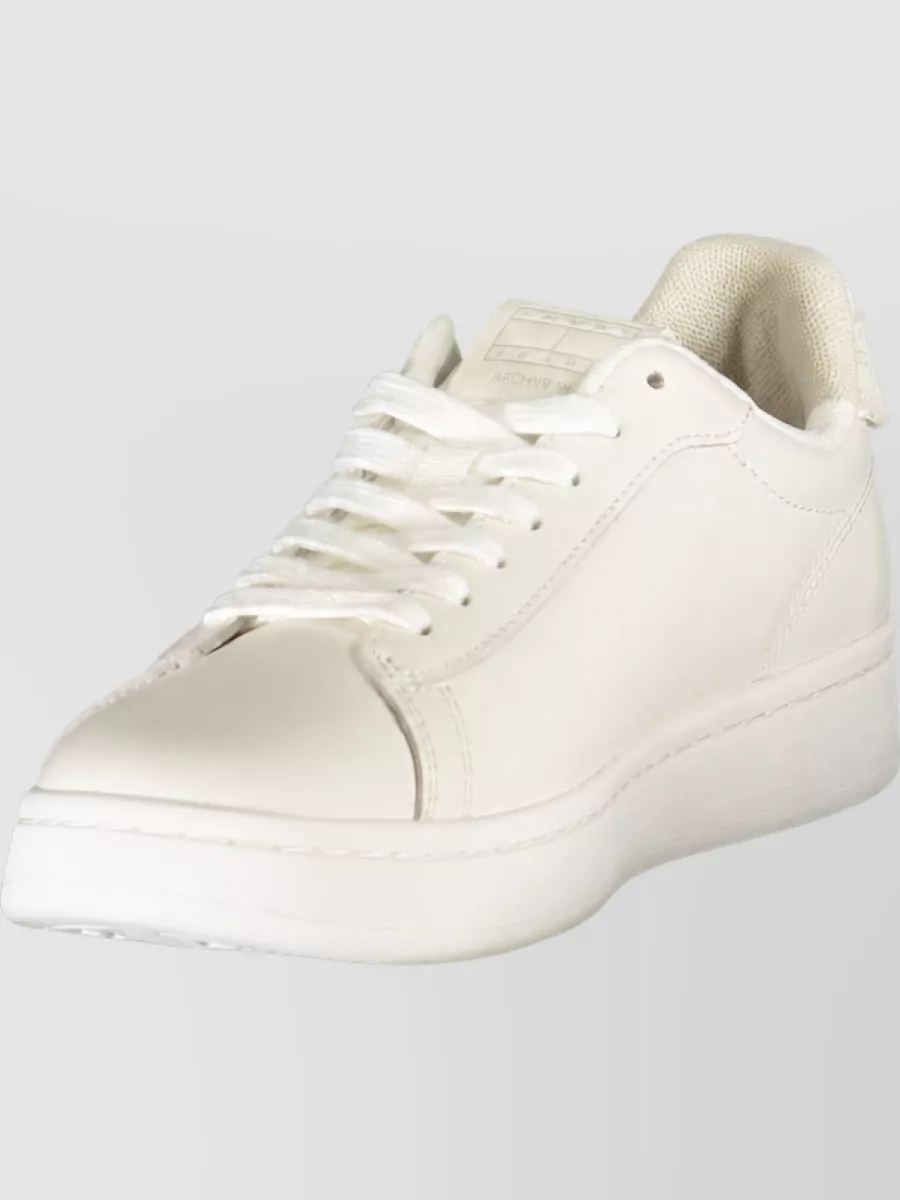 Tommy Hilfiger Leather Lace-Up Sneakers