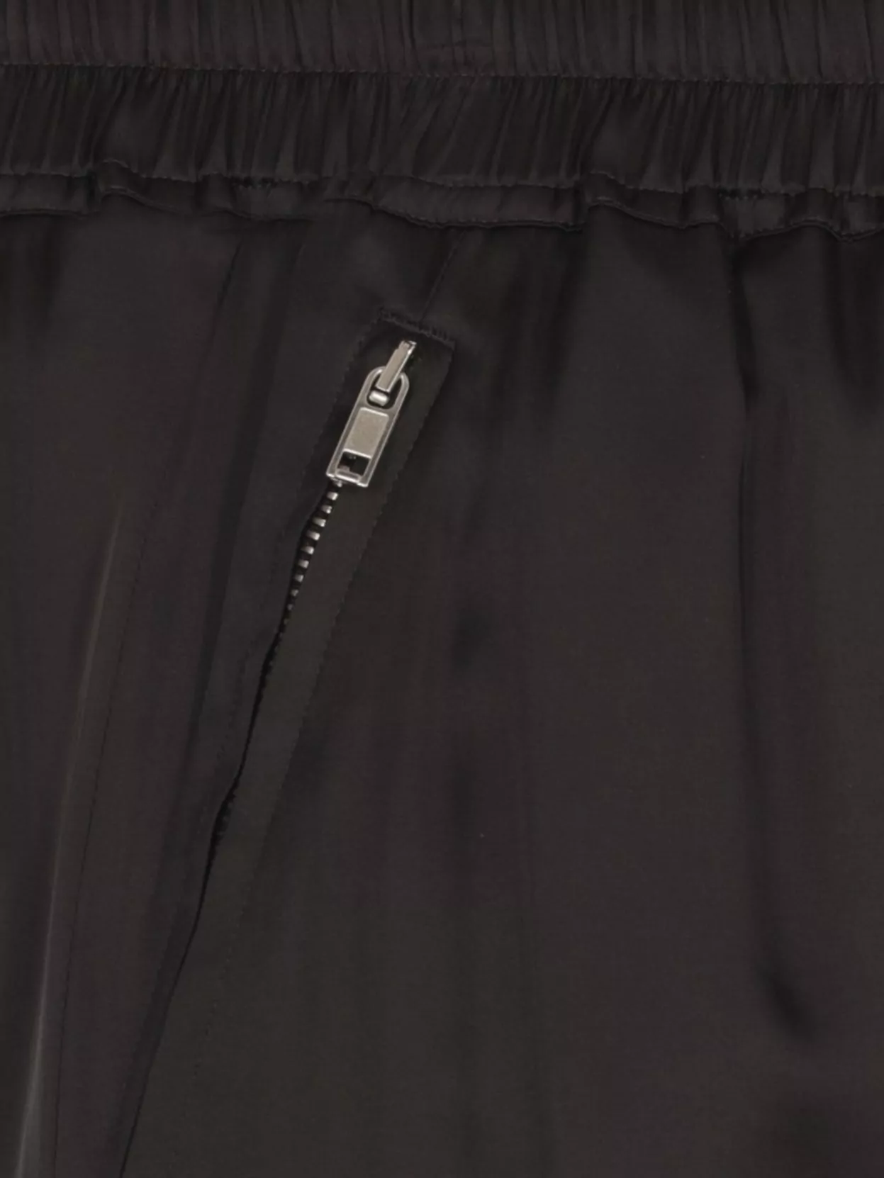 Rick Owens Straight Leg Trousers Elastic Cuffs
