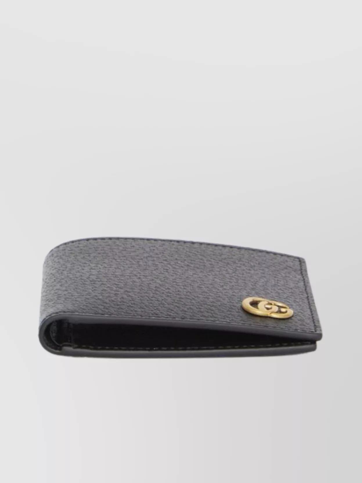 Gucci Grained Leather Bi-Fold Wallet With Imperfections