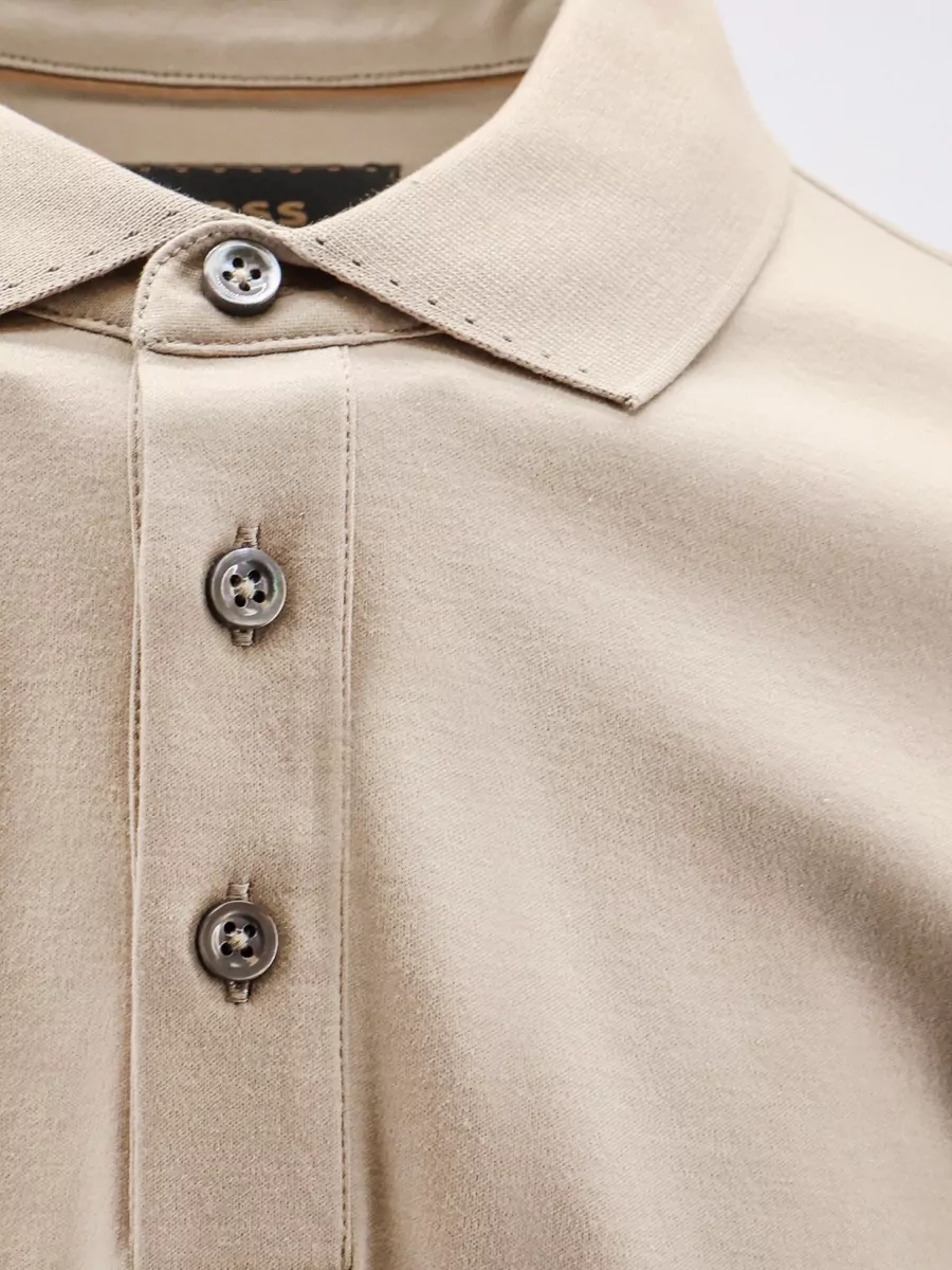 Boss Cotton Regular-Fit Short-Sleeve Polo Shirt