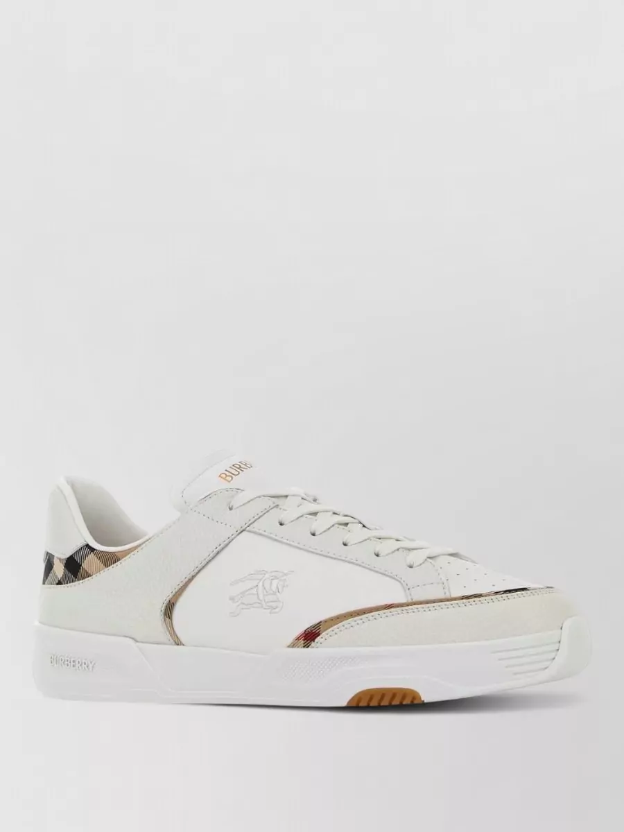 Burberry leather low-top sneakers