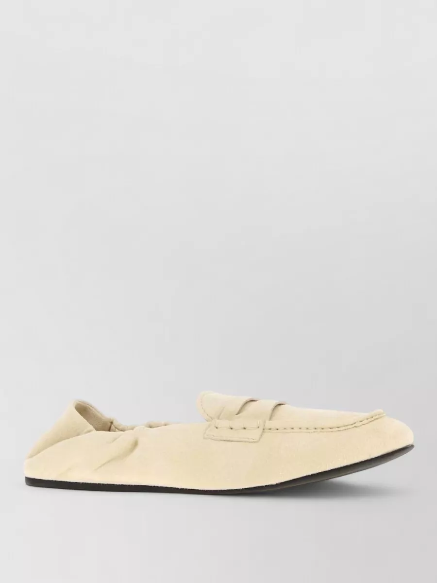 Miu Miu suede leather slippers