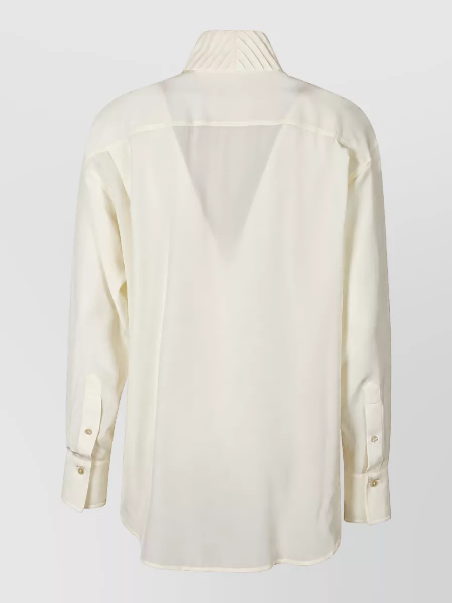 Victoria Beckham Scarf Detail Blouse