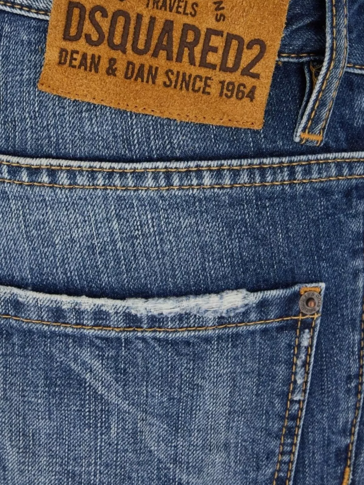 Dsquared2 Cool Guy Distressed Denim Trousers