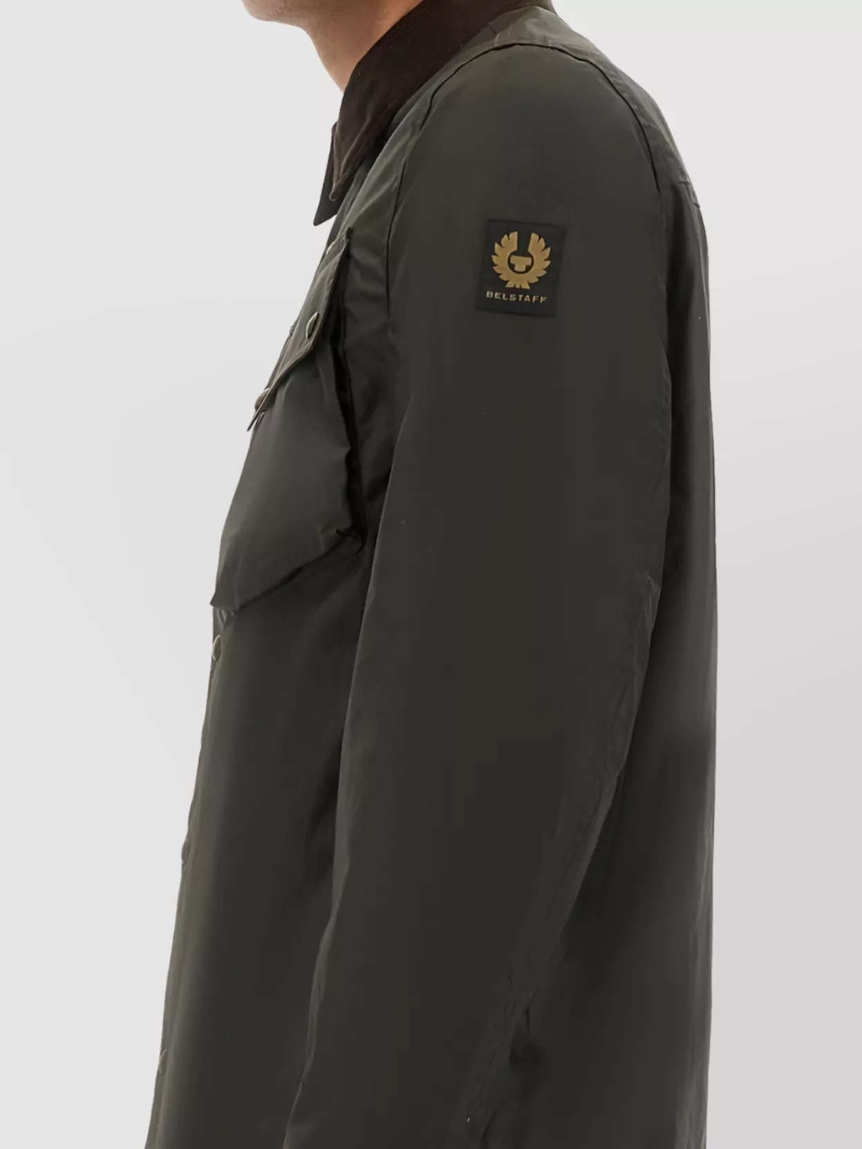 Belstaff Jacket Long Sleeve Chest Pocket