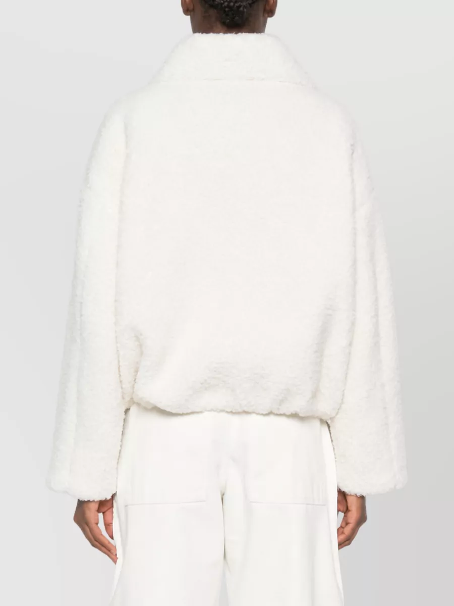 Sportmax Paneled Faux Fur Jacket