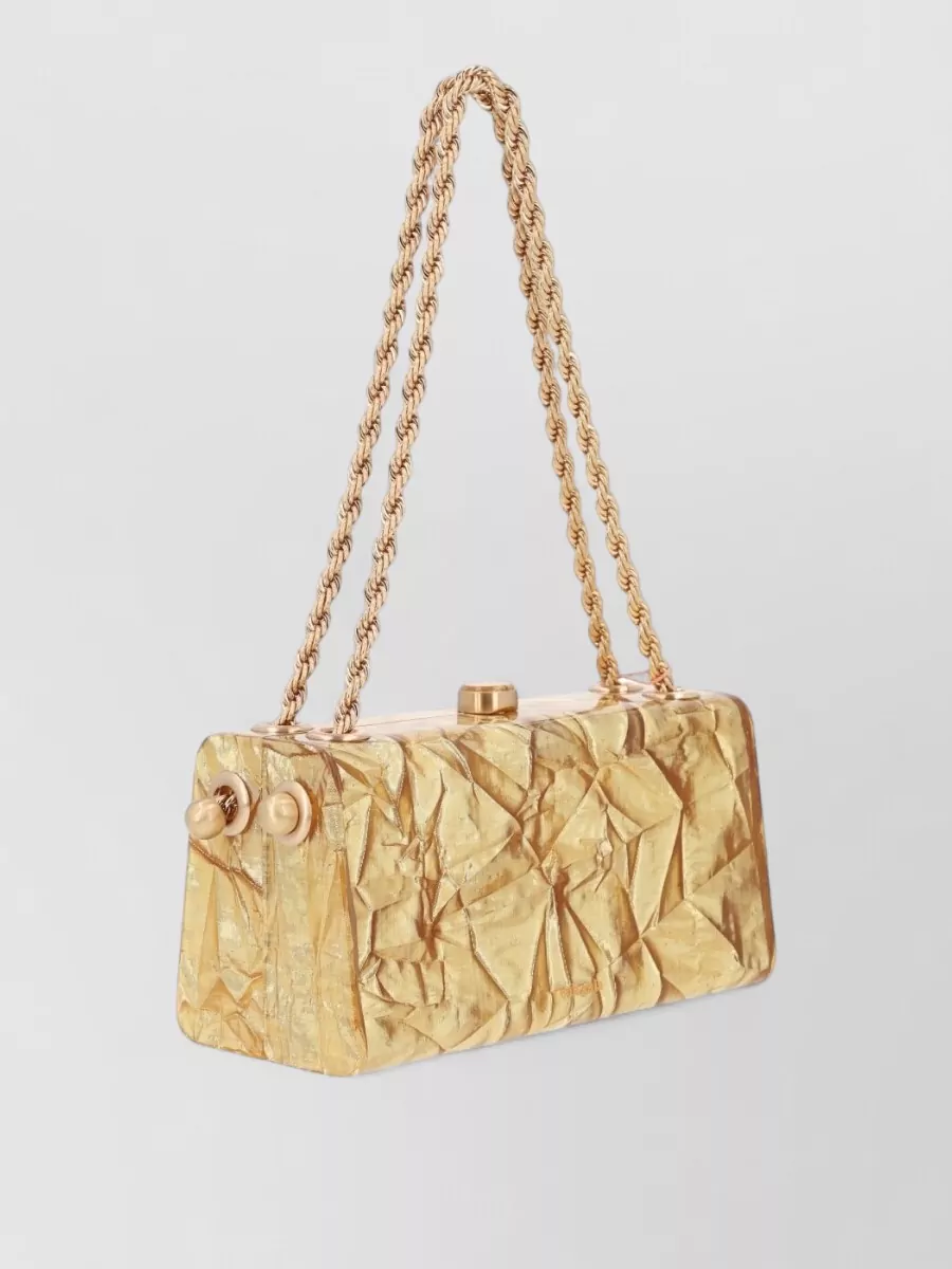 Cult Gaia Acrylic Clutch Bag