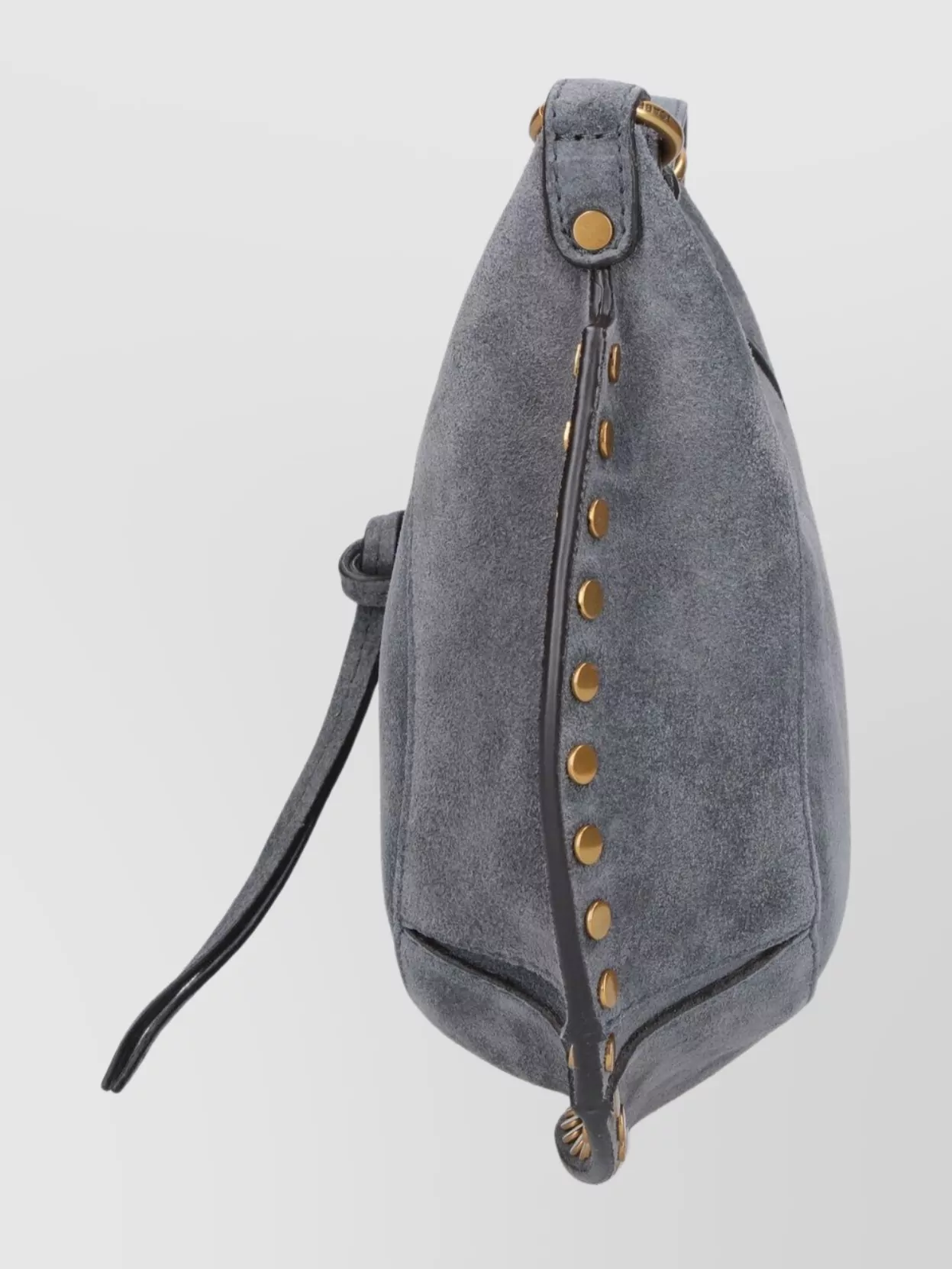 Isabel Marant Suede Shoulder Bag Studded Strap