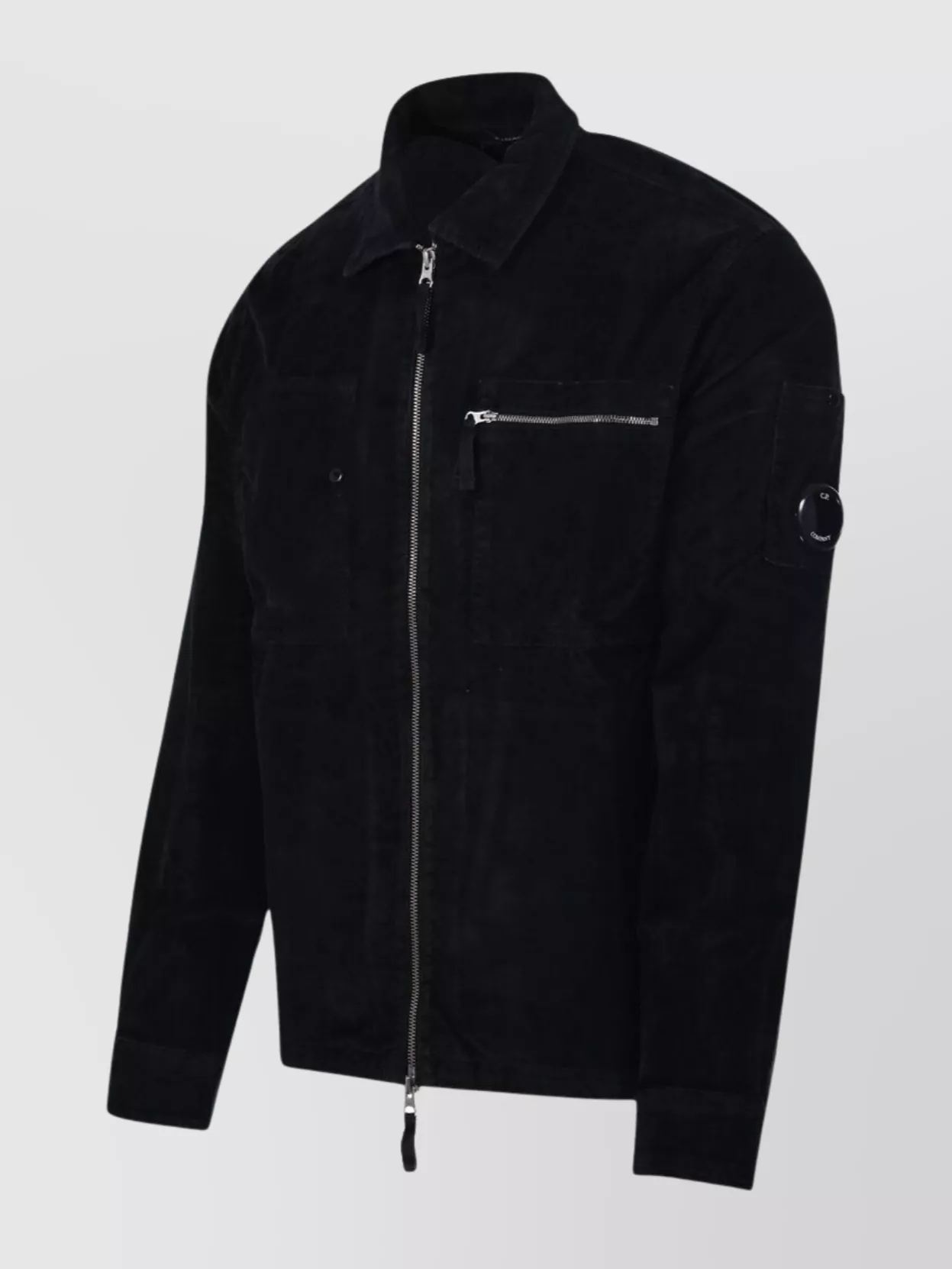 C.p. Company Utility Shirt Jacket With Arm And Chest Pockets