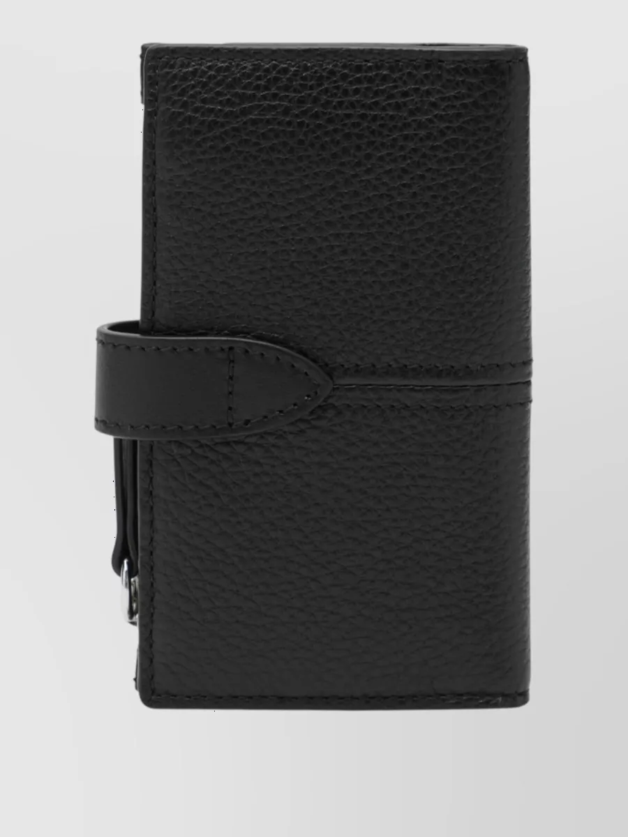 Maison Margiela leather keychain wallet