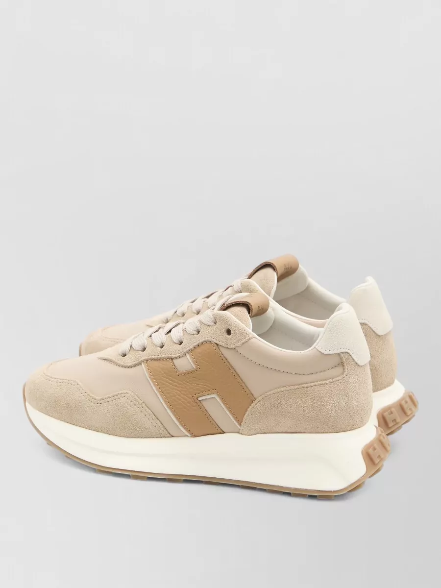 Hogan H641 Low Top Sneakers Suede Nubuck