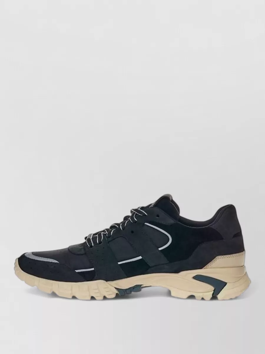 Lardini Suede Lace-Up Sneakers