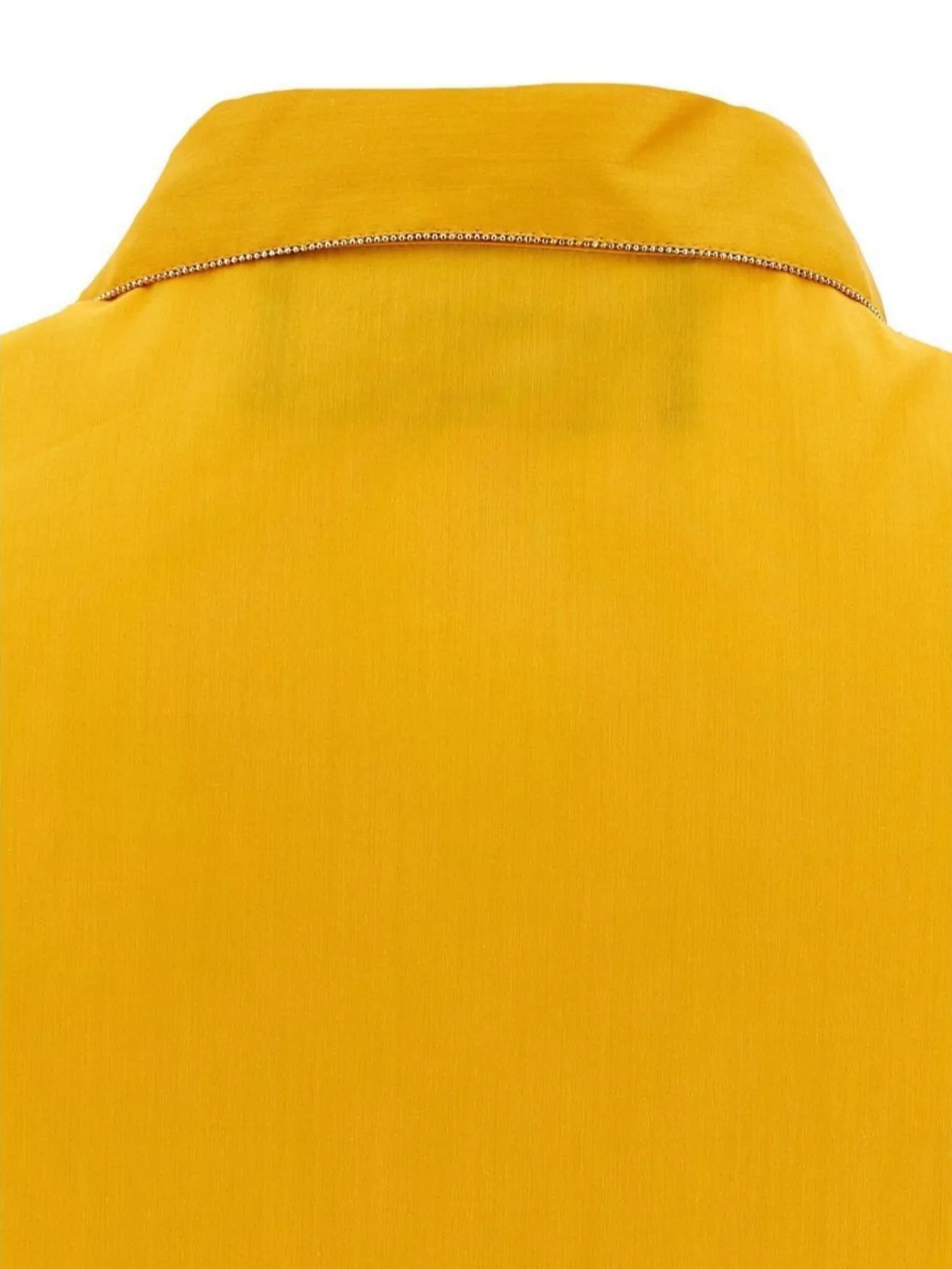 FABIANA FILIPPI CRYSTAL SHIRT WITH COLLAR AND DRAWSTRING