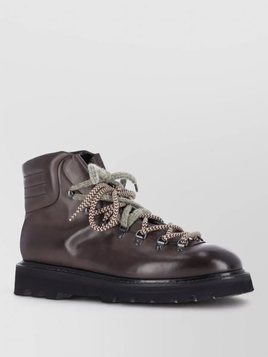 Premiata leather ankle boots