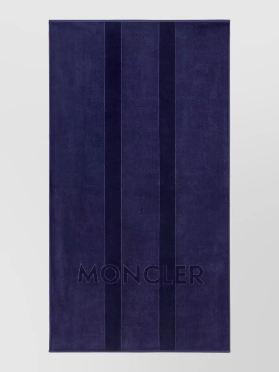 Moncler cotton beach towel