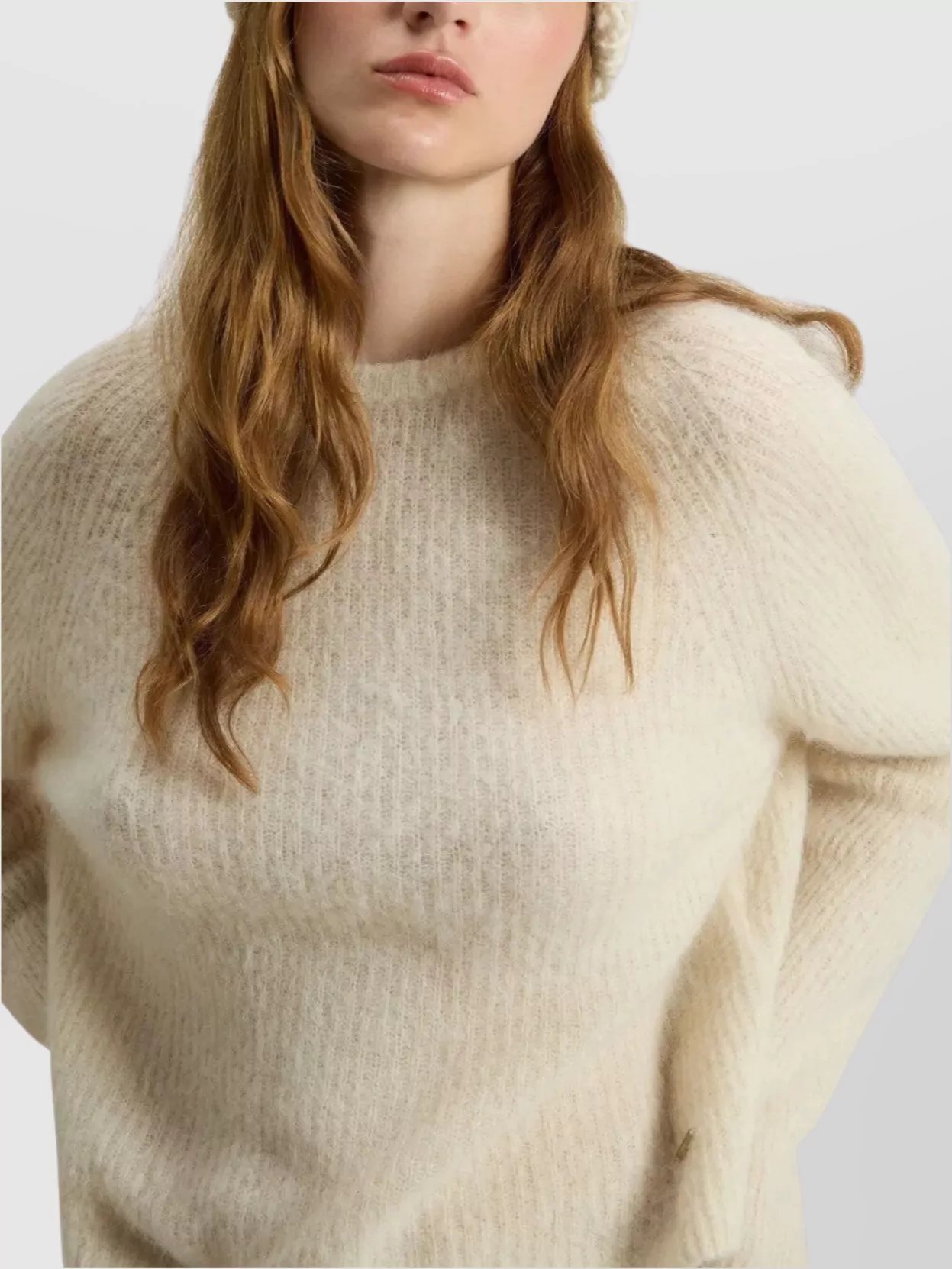 Woolrich Alpaca And Wool Blend Crew Neck Sweater