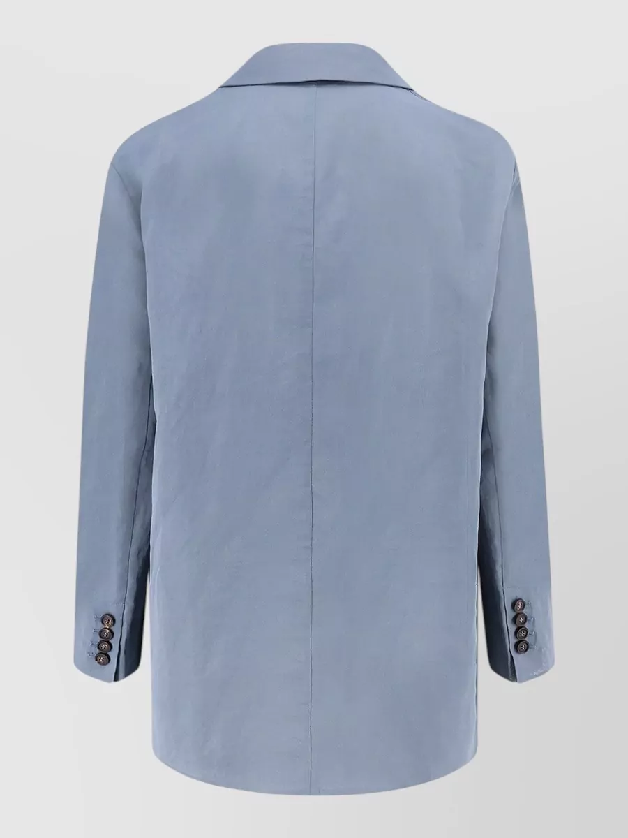 Brunello Cucinelli Deconstructed Cotton Blazer