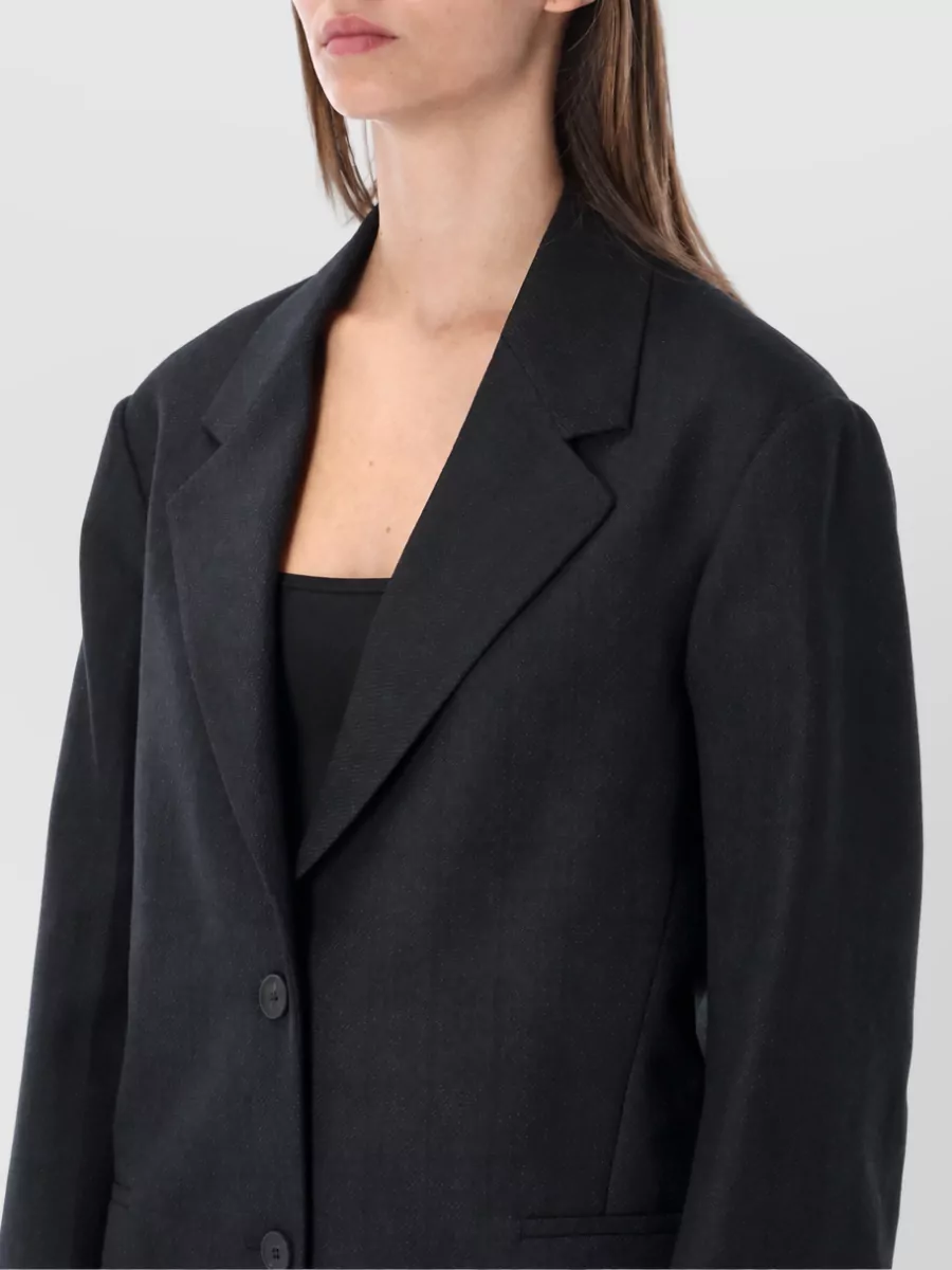 Studio Nicholson Wool Single-Breasted Blazer