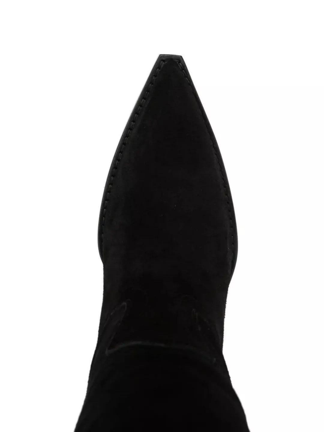 Paris Texas Western Style Knee High Suede Boots