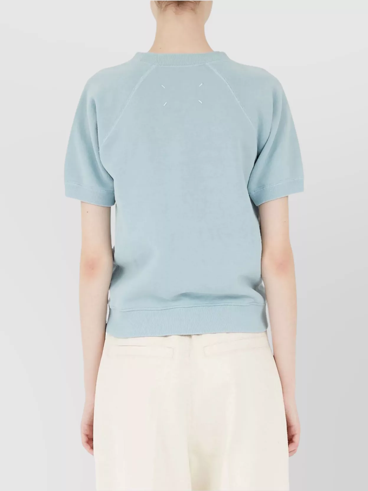 Maison Margiela Crewneck Short Sleeve Sweatshirt