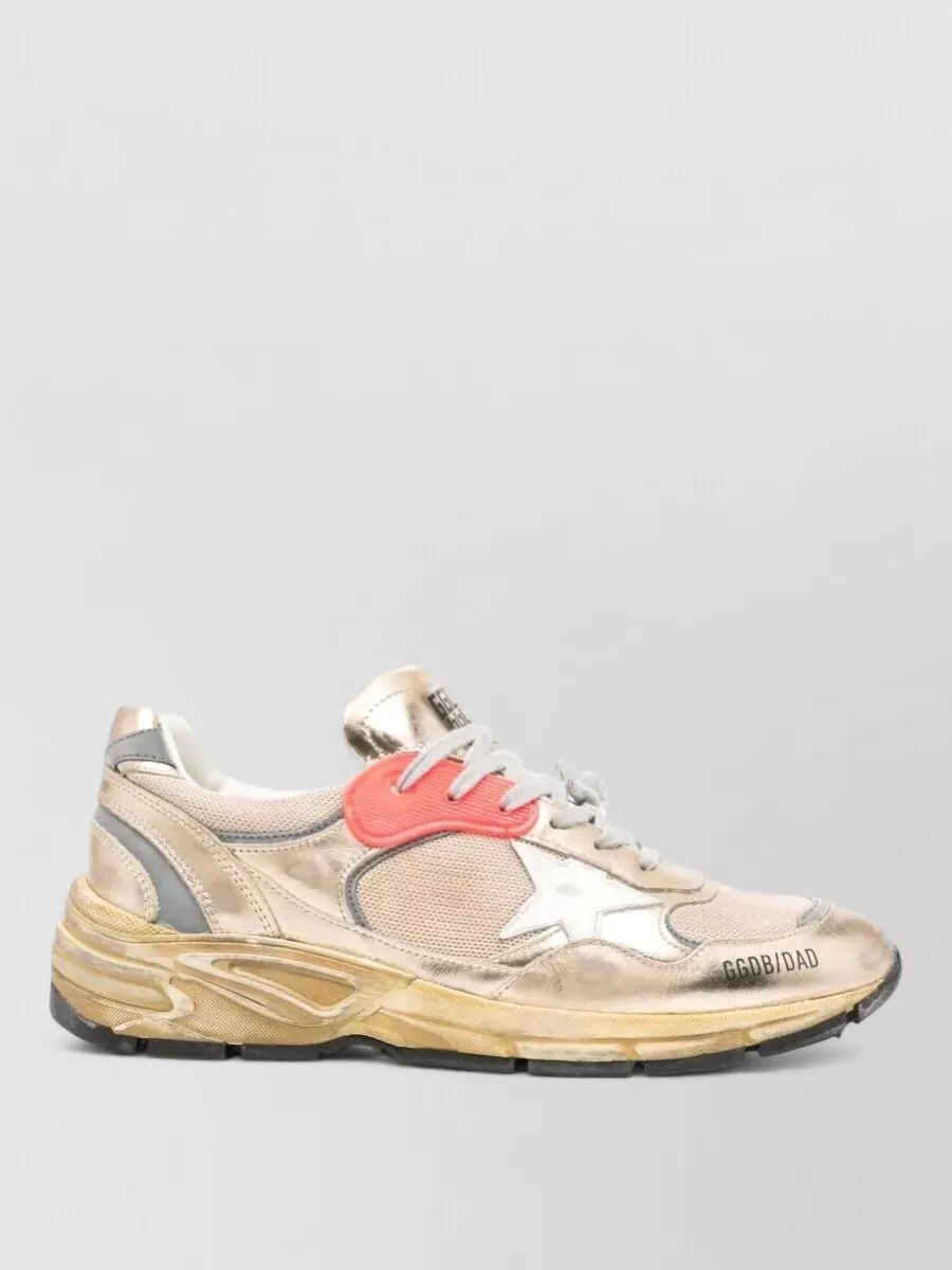 Golden Goose Leather Low-Top Sneakers