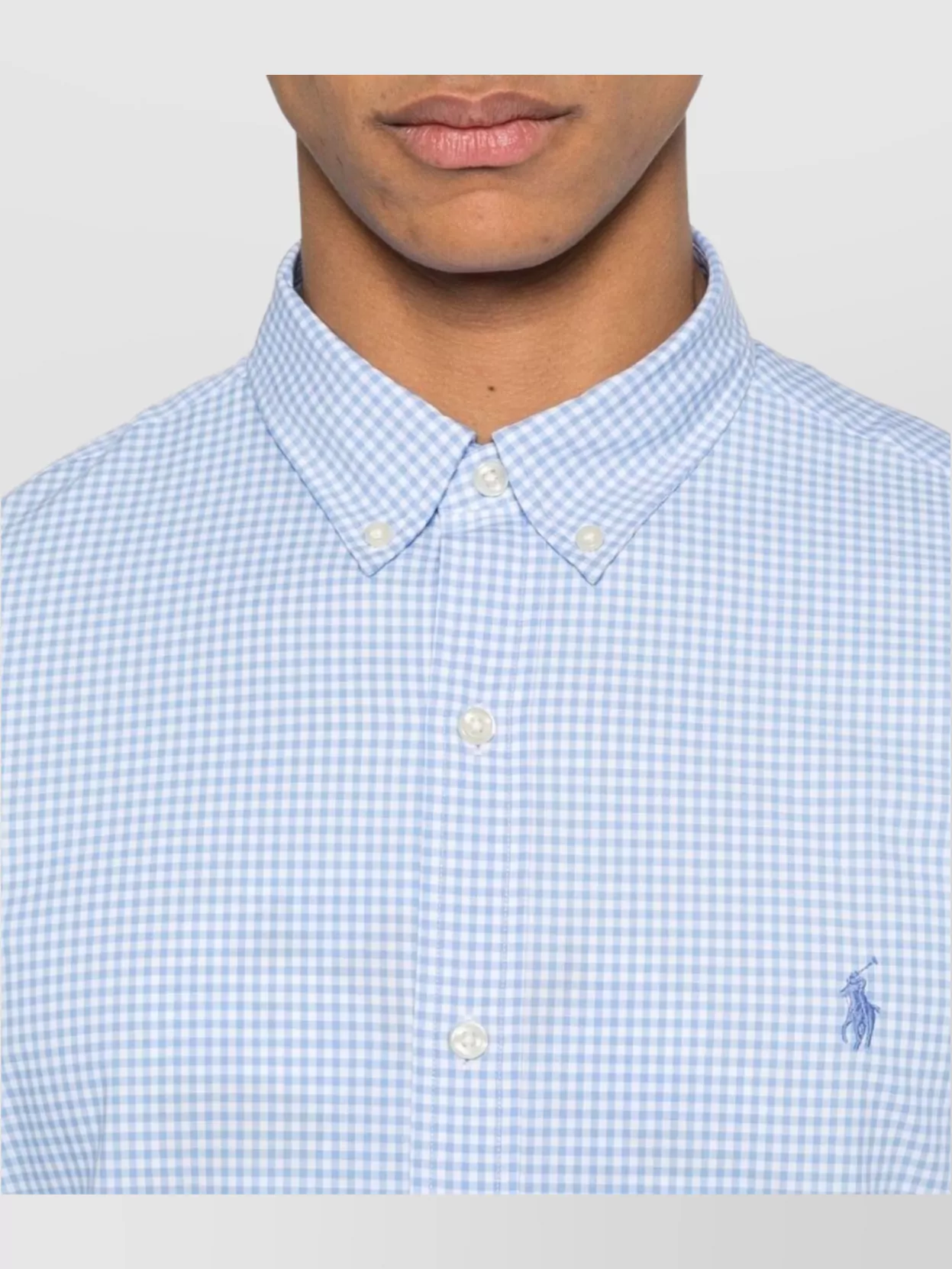 Ralph Lauren Shirt Logo Button-Down Collar